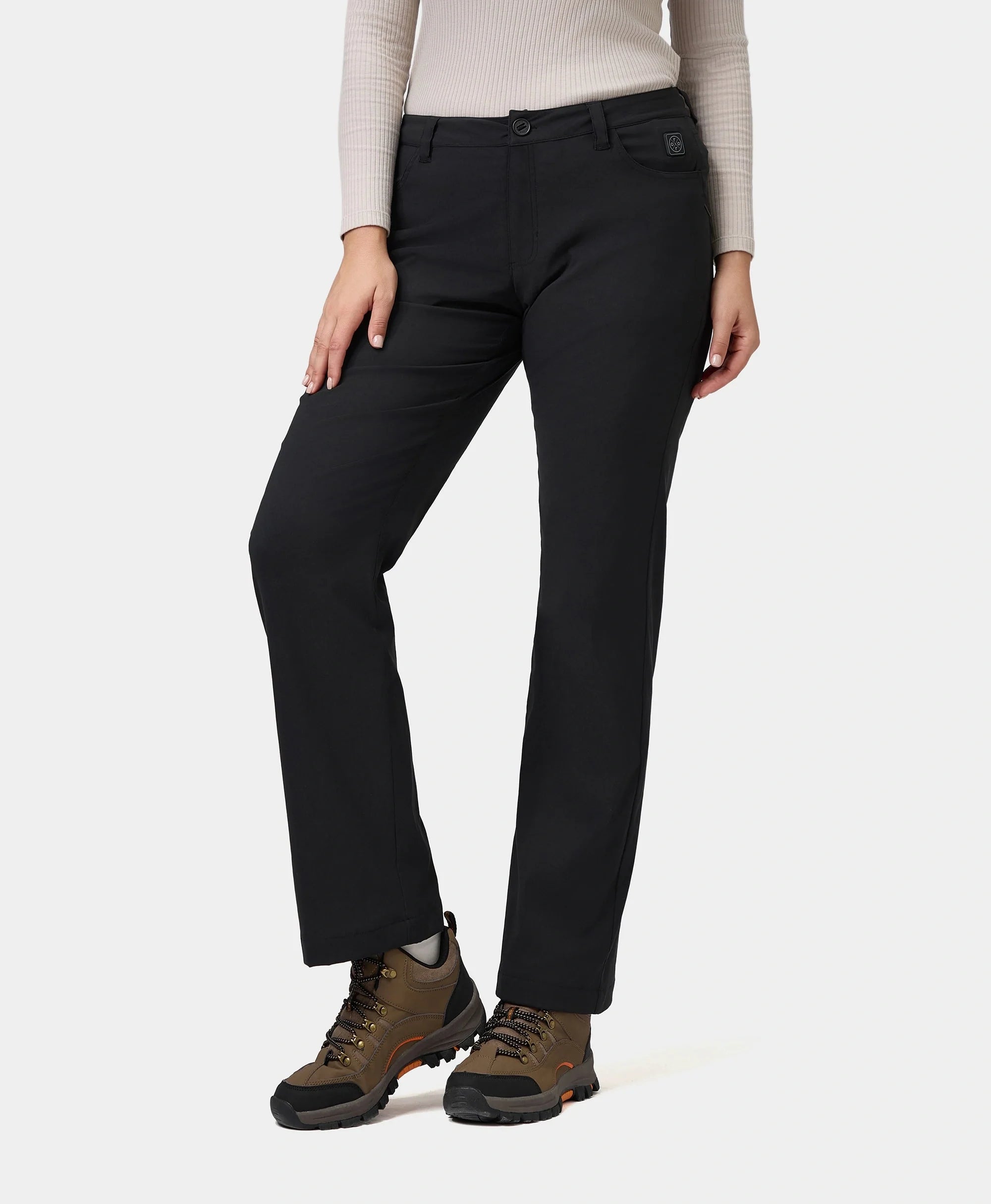 ORORO Heated Hudson Women's Heated Casual Pants (Apparel Only) - Image 3