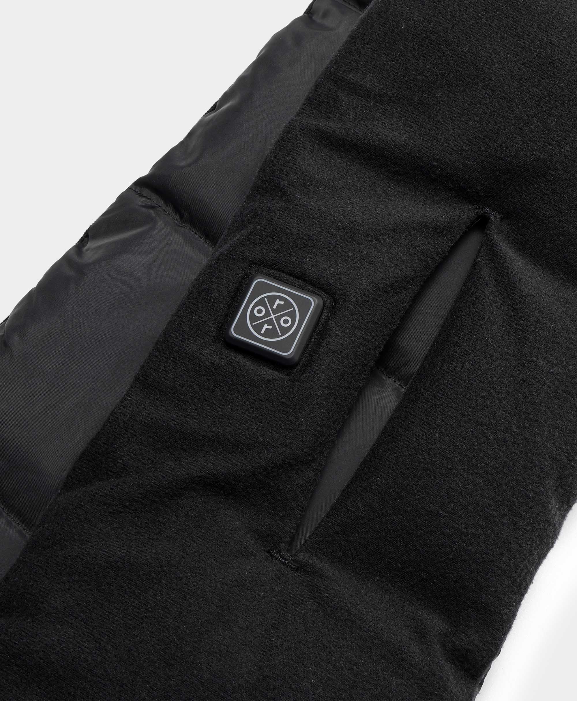ORORO Heated Unisex Heated Puffer Down Scarf (Long) (ORORO Heated Final Sale) - Image 11