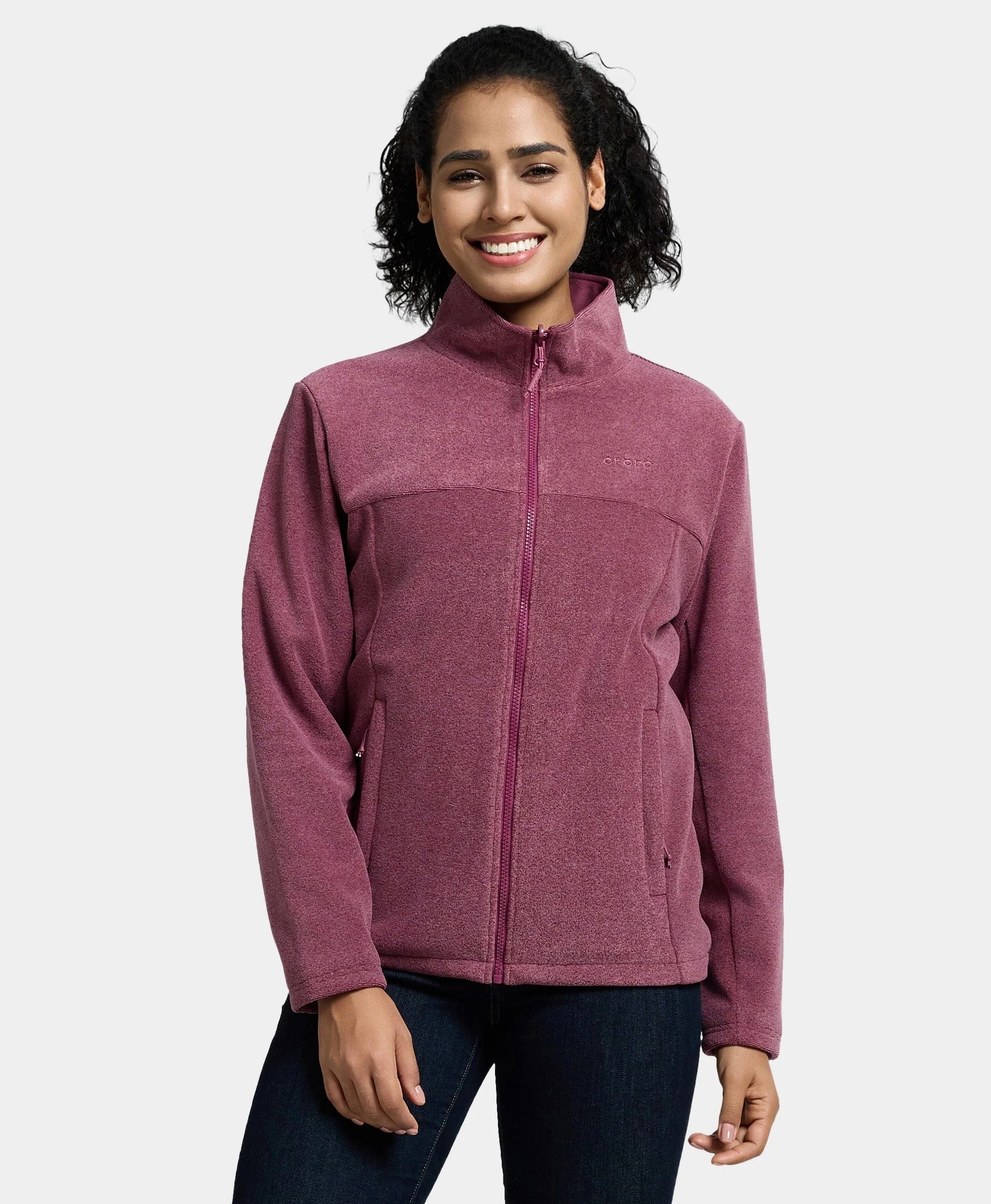 ORORO Heated (Open-box) River Ridge Women's Heated Fleece Liner Jacket (Battery Set Not Included) - Image 8