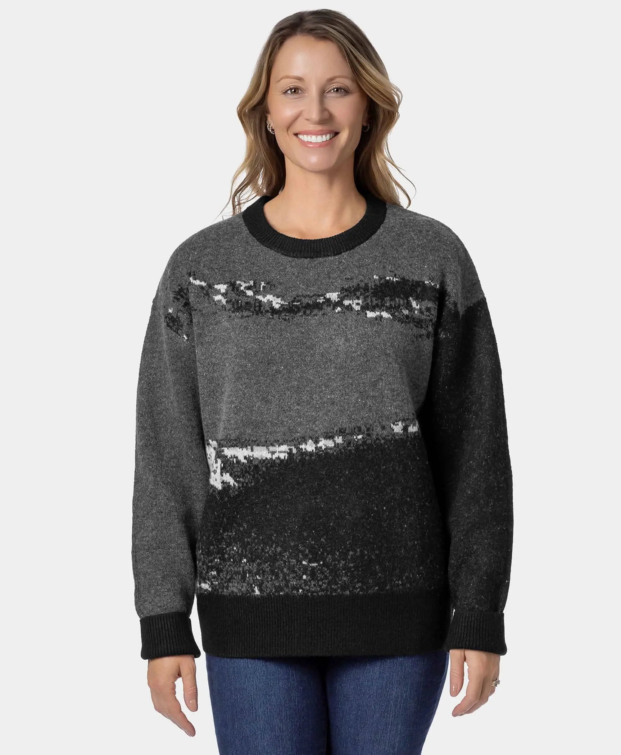 ORORO Heated Oversize Pullover Sweater (ORORO Heated Final Sale) - Image 7