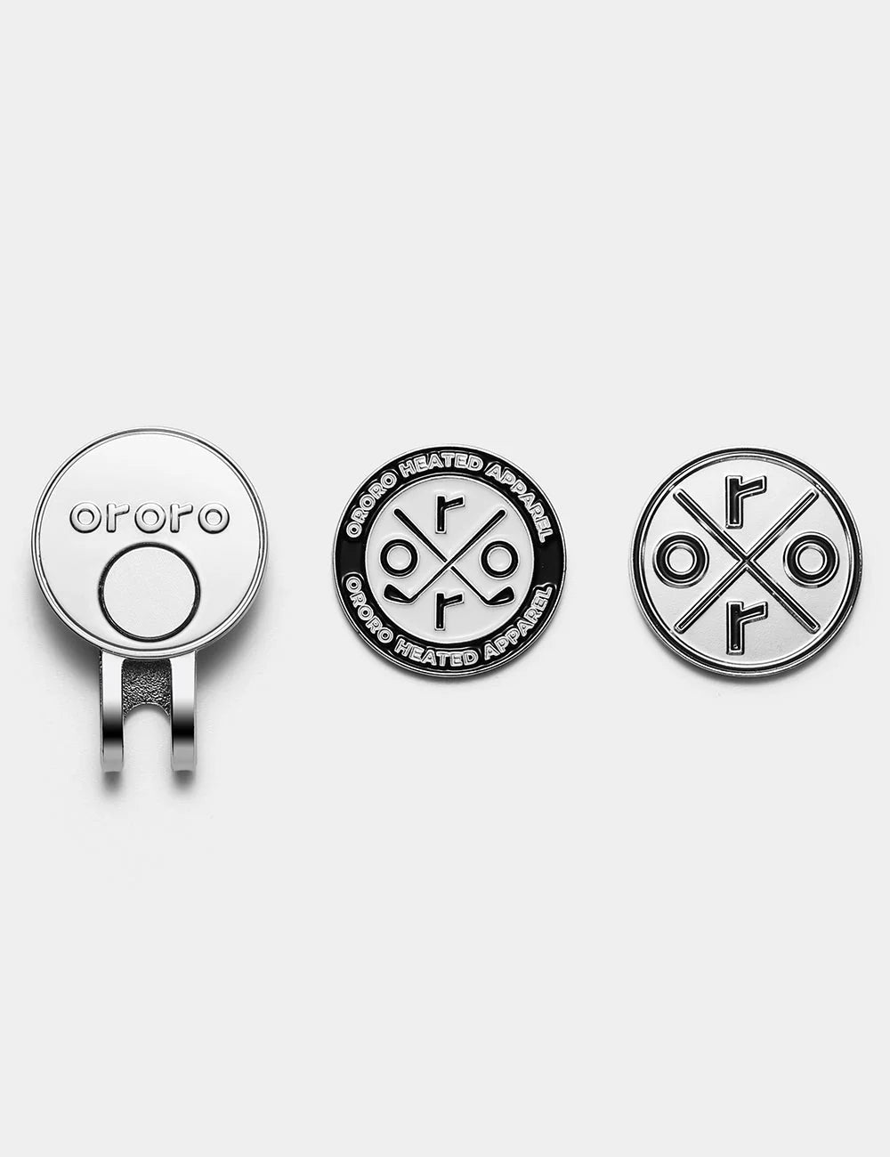 ORORO Heated (Gift) ORORO Heated Golf Cap Clip & Ball Marker