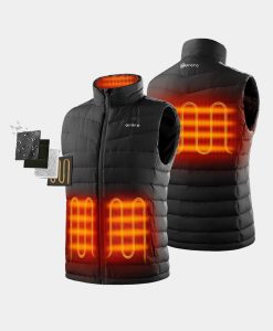 Alternative view of ORORO Heated Men's Heated Lightweight Down Vest (Apparel Only)