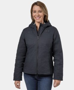 ORORO Heated Cheyenne Women's 5-Zone Dual-Control Heated Canvas Jacket (ORORO Heated Final Sale)