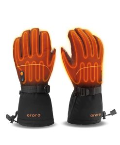ORORO Heated (Open-box) Buffalo Heated Softshell Gloves 1.0