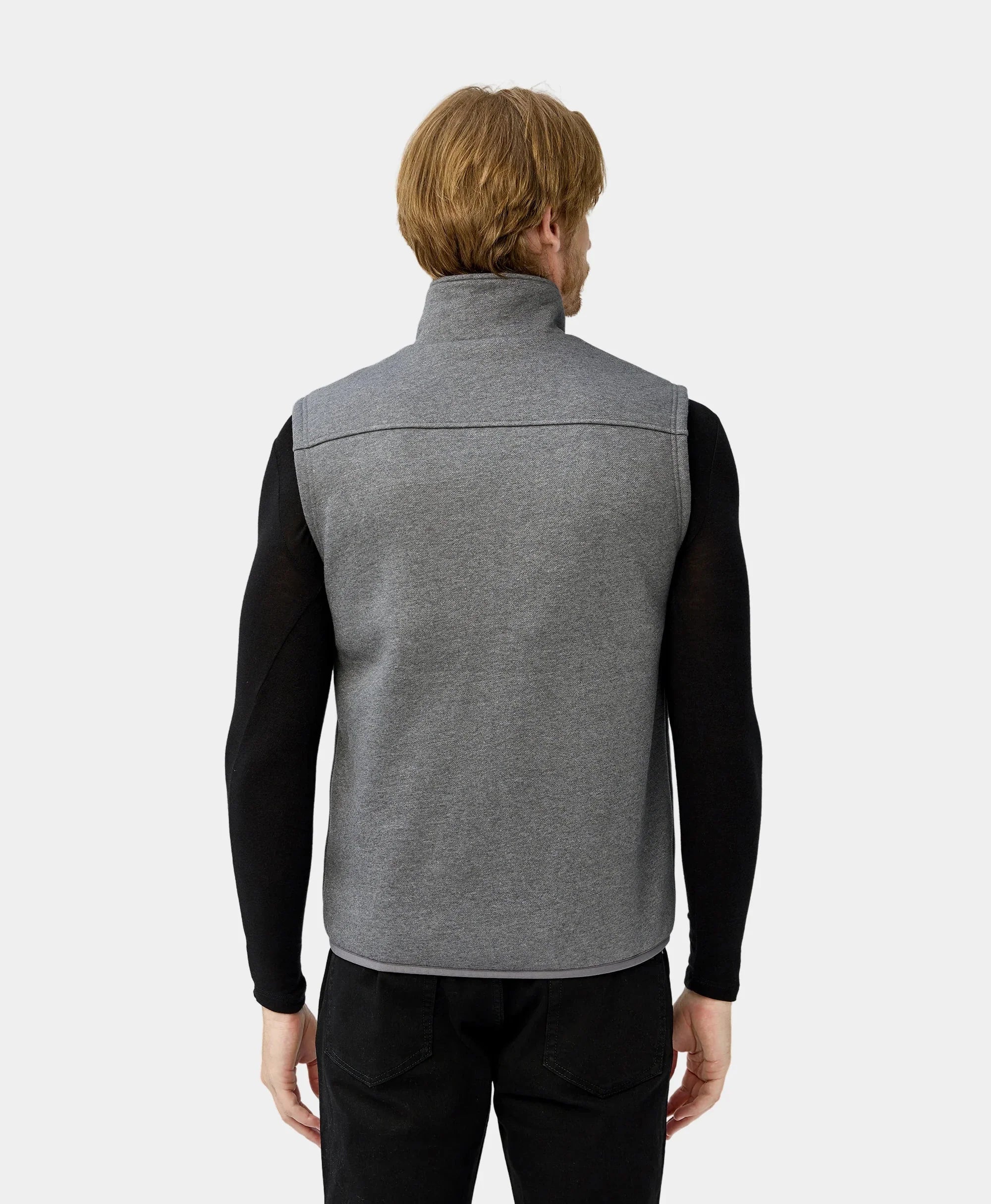 ORORO Heated Men's Heated Fleece Vest (Apparel Only) (ORORO Heated Final Sale) - Image 30