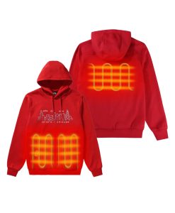 Alternative view of ORORO Heated Final Sale - Heated Pullover Hoodie - Chicago Edition (Apparel Only)