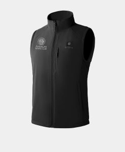 ORORO Heated Men's 4-Zone Heated Softshell Vest - American Kennel Club® Edition