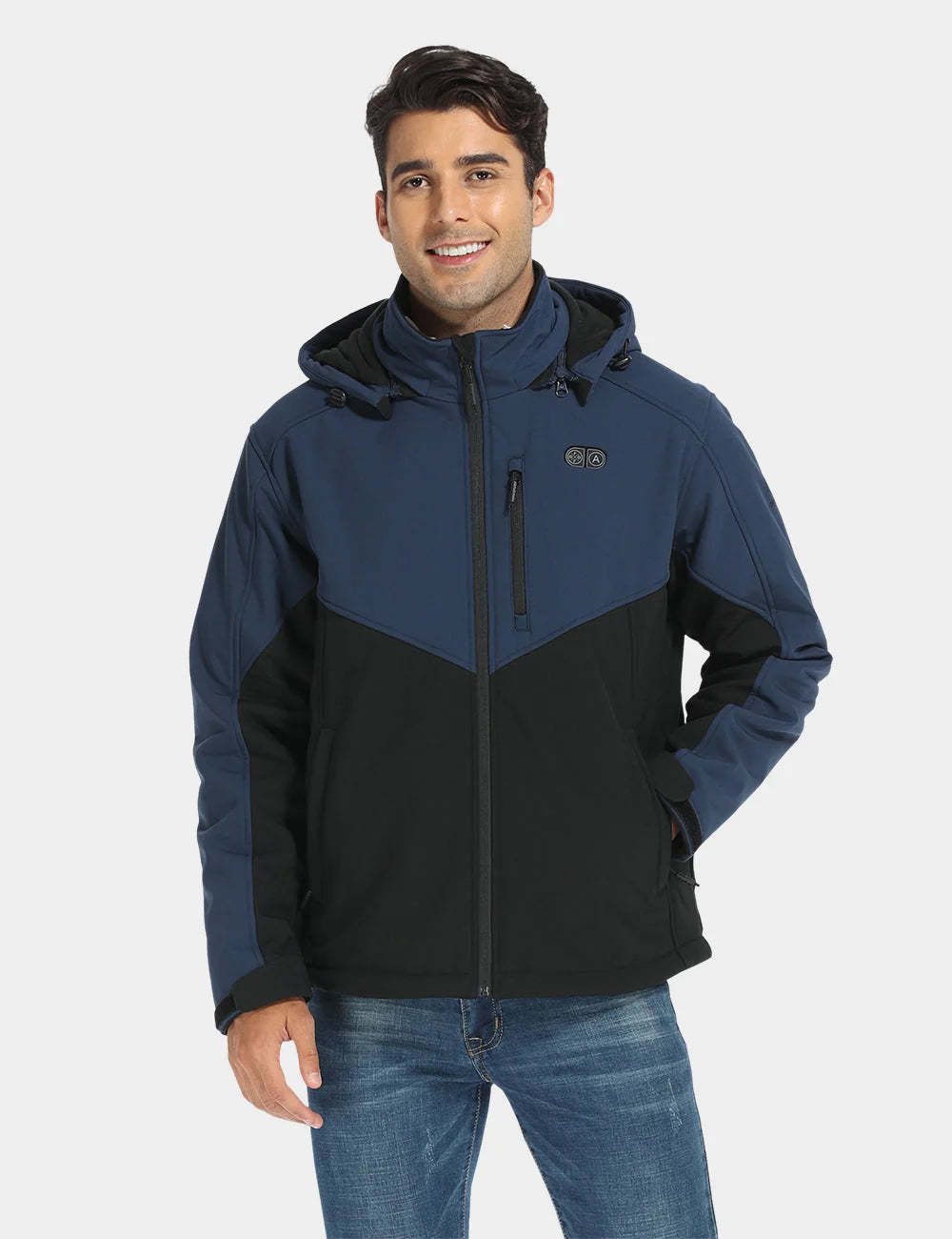 ORORO Heated (Open-box) Men's Heated Dual Control Jacket with 5 Heating Zones (Chest Heating) (Battery Set Not Included) - Image 9
