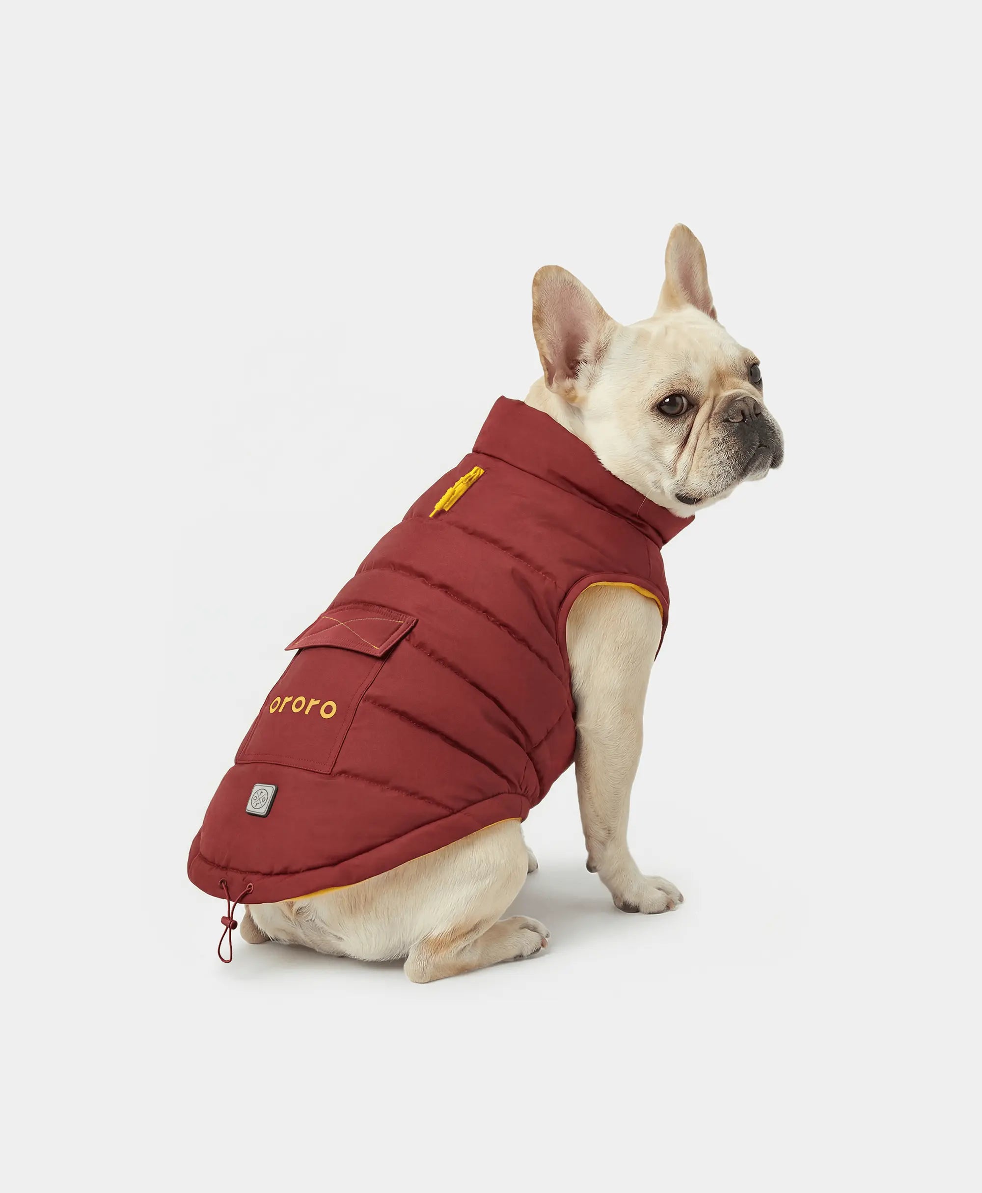 ORORO Heated Snøwoof 3-Zone Heated Dog Puffer Vest - Image 2