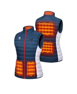 ORORO Heated (Open-box) Women's 5-Zone Classic Evo Heated Vest – USABS Edition (Battery Set Not Included)