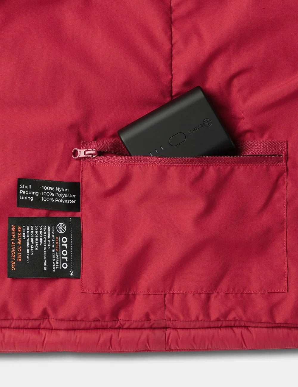 ORORO Heated Men's Classic Heated Vest (Apparel Only) - Image 50