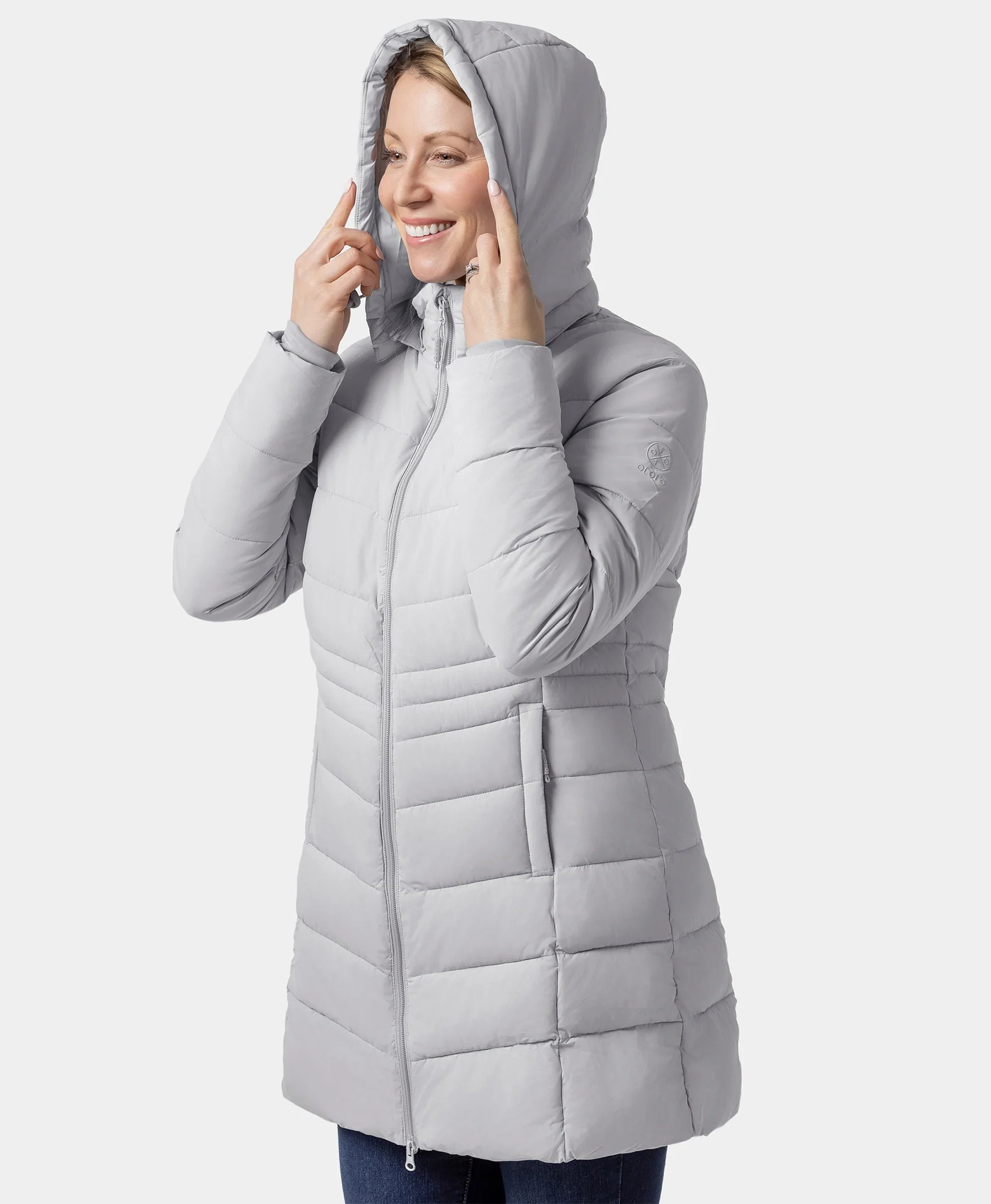 ORORO Heated Women's Heated Puffer Parka Jacket (Apparel Only) - Image 38