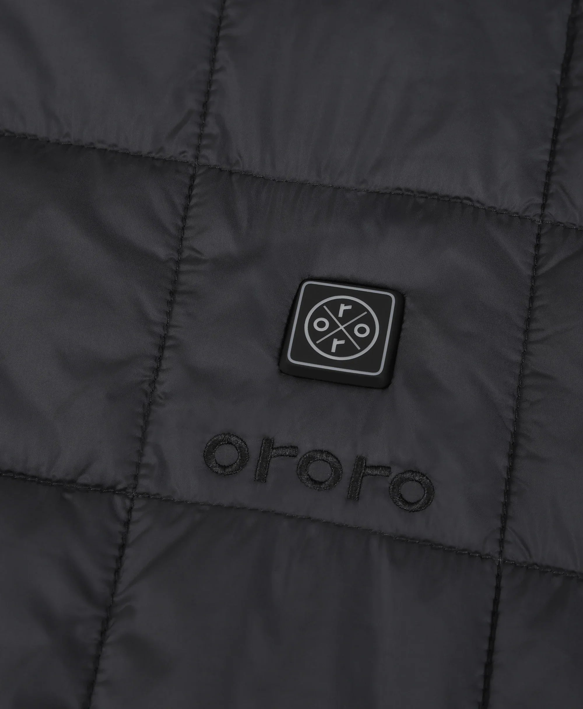 ORORO Heated PuffLyte™ Men's 5-Zone Hooded Heated Vest (Apparel Only) - Image 20