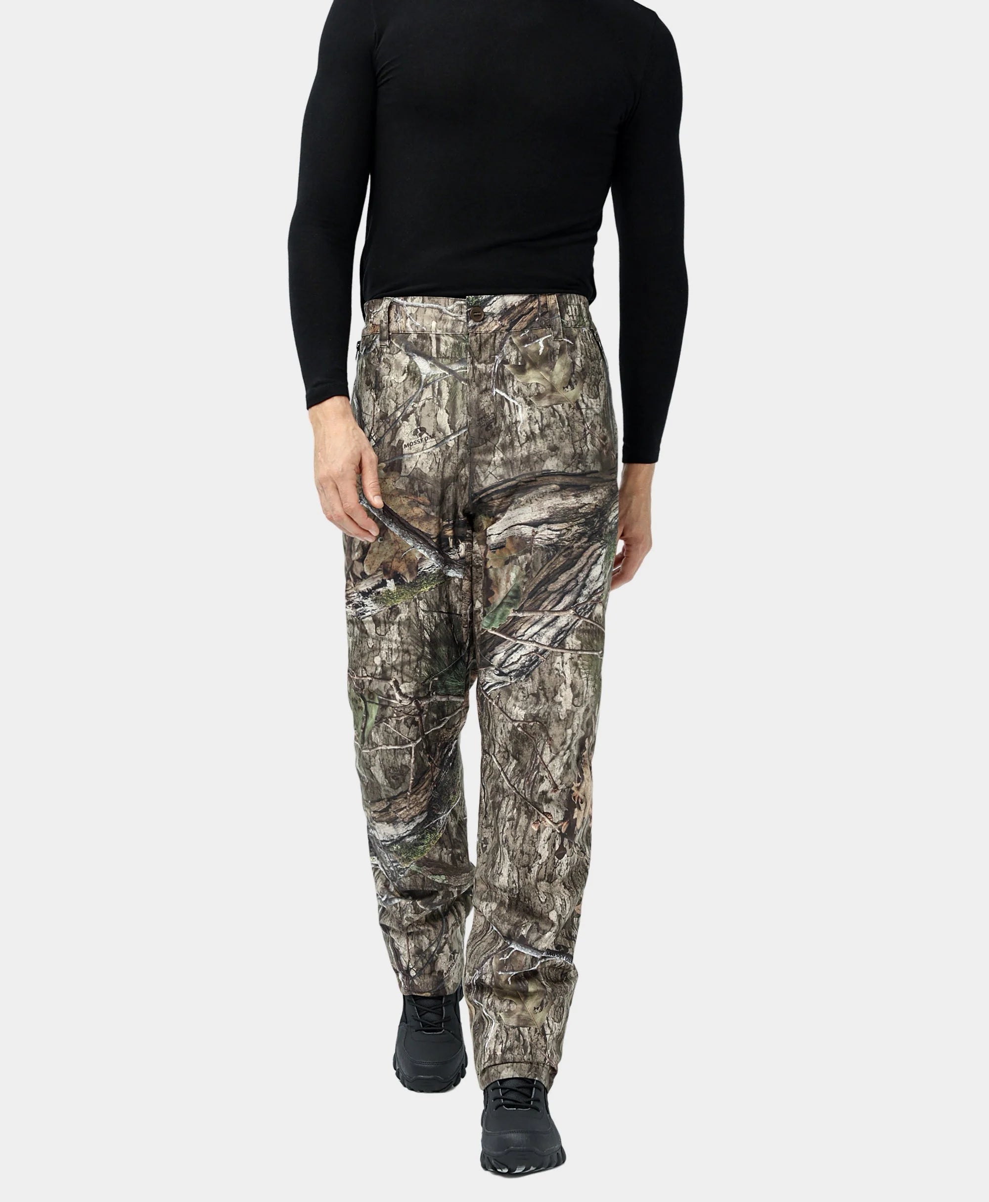 ORORO Heated (Open-box) Men's Heated Hunting Pants, Mossy Oak® Country DNA Pattern (Battery Set Not Included) - Image 4