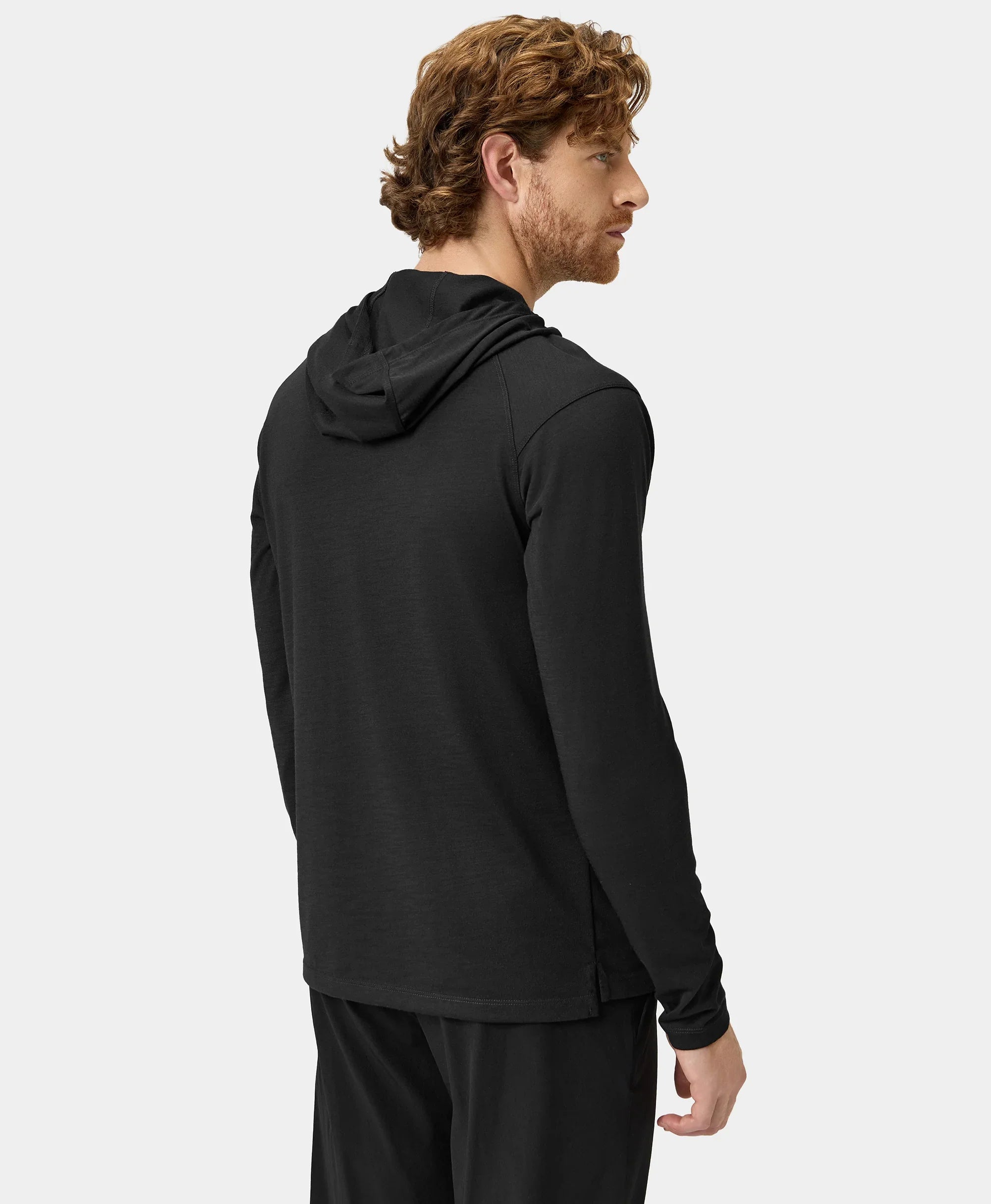 ORORO Heated Aoraki Unisex Merino Wool Blend Baselayer - Black - Image 9