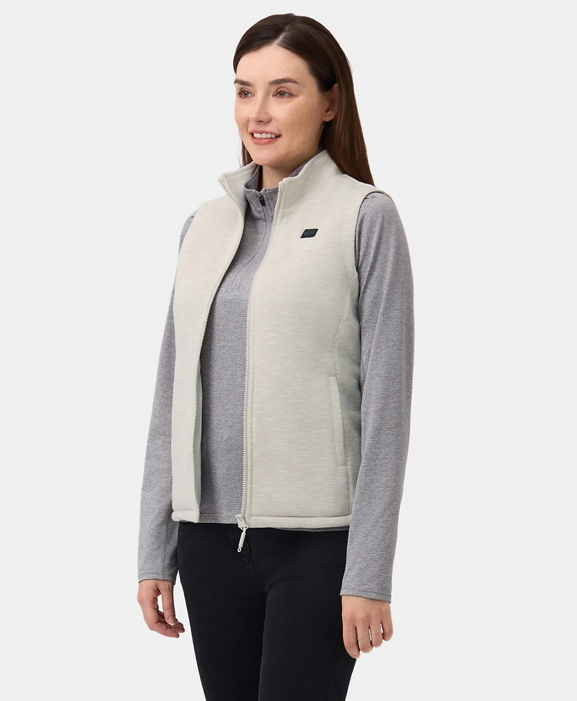 ORORO Heated Women's Heated Fleece Vest - Image 49