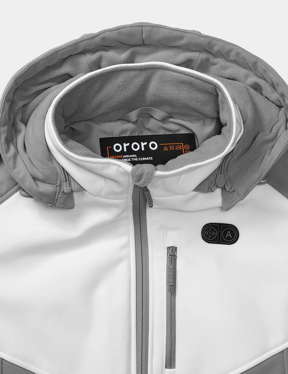 ORORO Heated (Open-box) Women's Dual Control Heated Jacket with 5 Heating Zones (Chest Heating) (Battery Set Not Included) - Image 30
