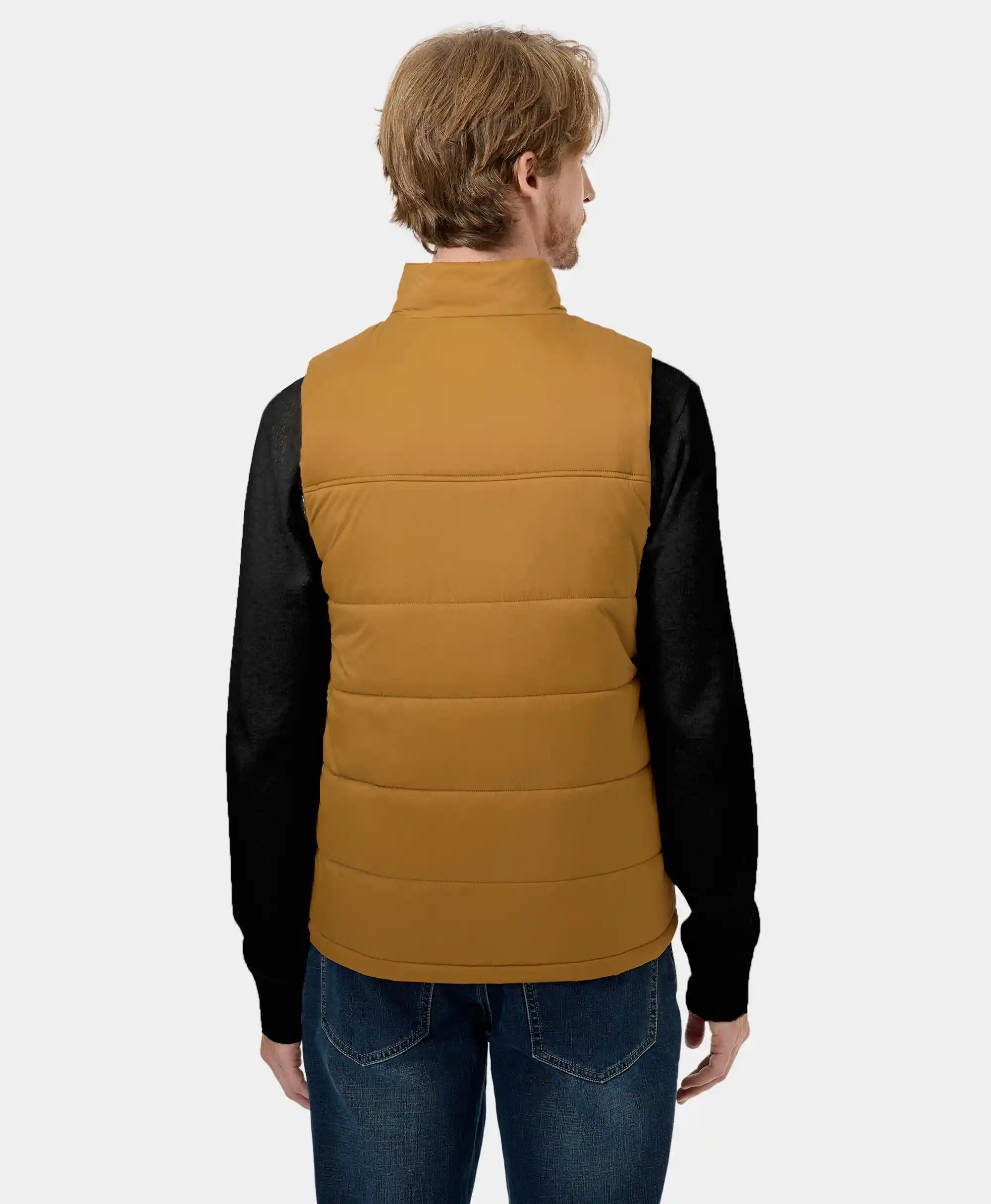 ORORO Heated (Open-box) PuffLyte™ Men's Heated Lightweight Vest (Battery Set Not Included) - Image 31