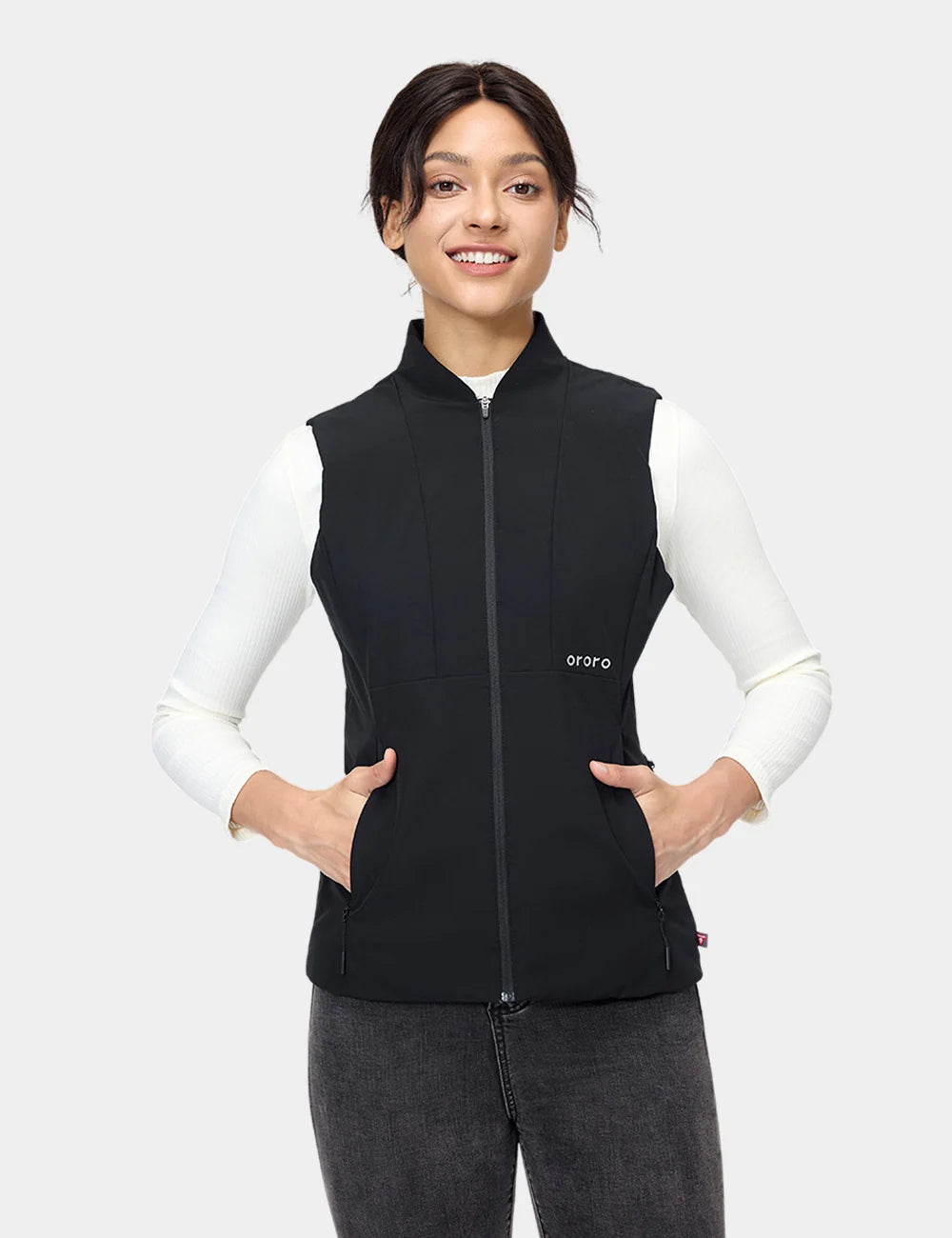 ORORO Heated (Open-box) Women's Heated PrimaLoft® Golf Vest (Battery Set Not Included) - Image 3