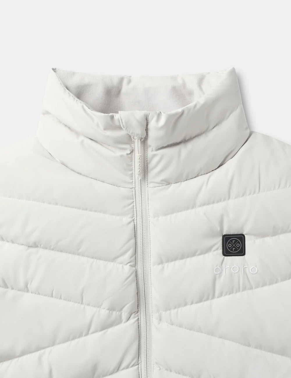 ORORO Heated Women's Heated Lightweight Down Vest (Apparel Only) - Image 17