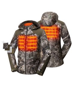ORORO Heated (Open-box) Women's Heated Hunting Jacket - Camouflage, Mossy Oak® Country DNA (Battery Set Not Included)