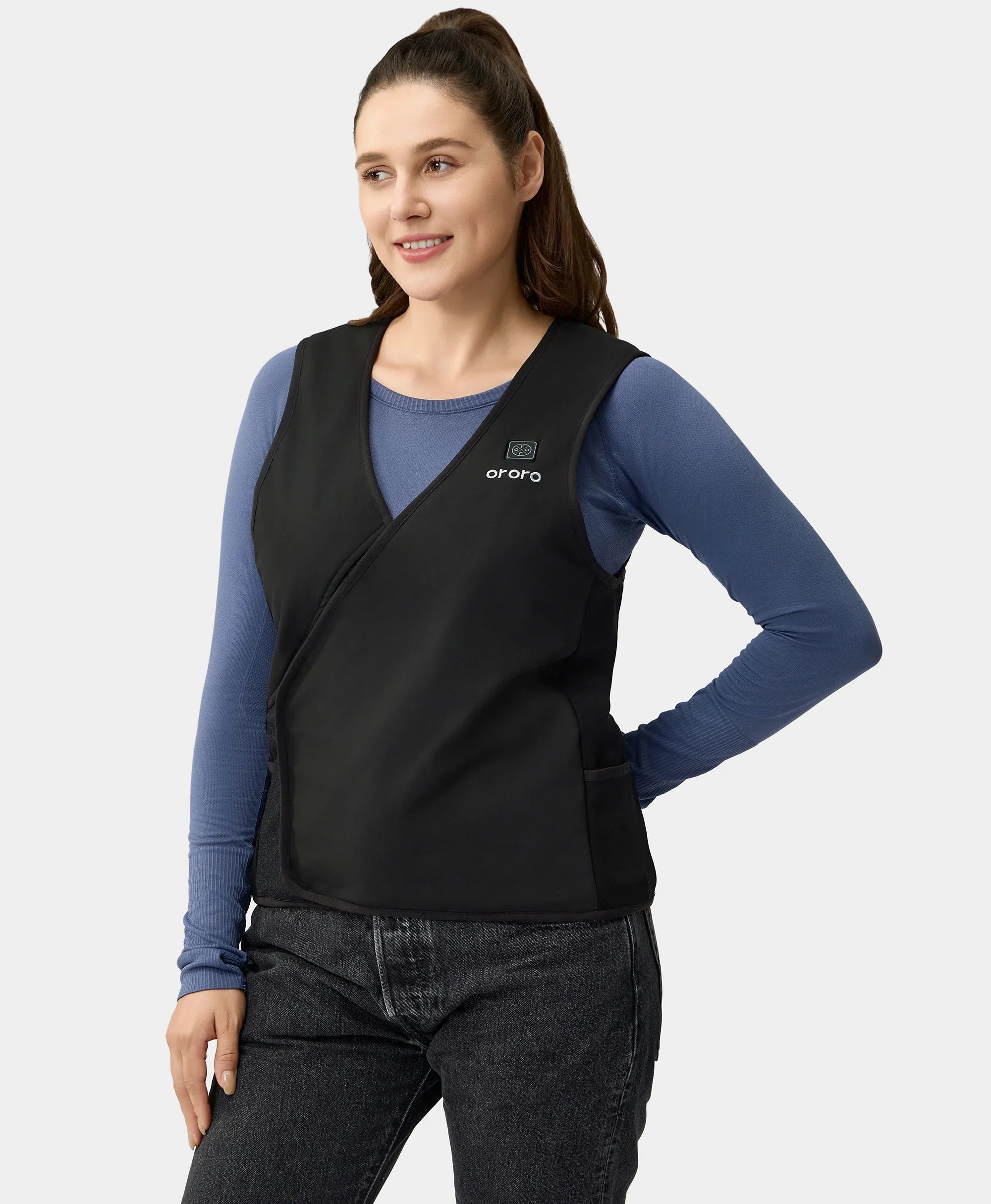 ORORO Heated (Open-box) Vanguard Unisex Ultralight Adjustable Heated Liner Vest (Battery Set Not Included) - Image 8