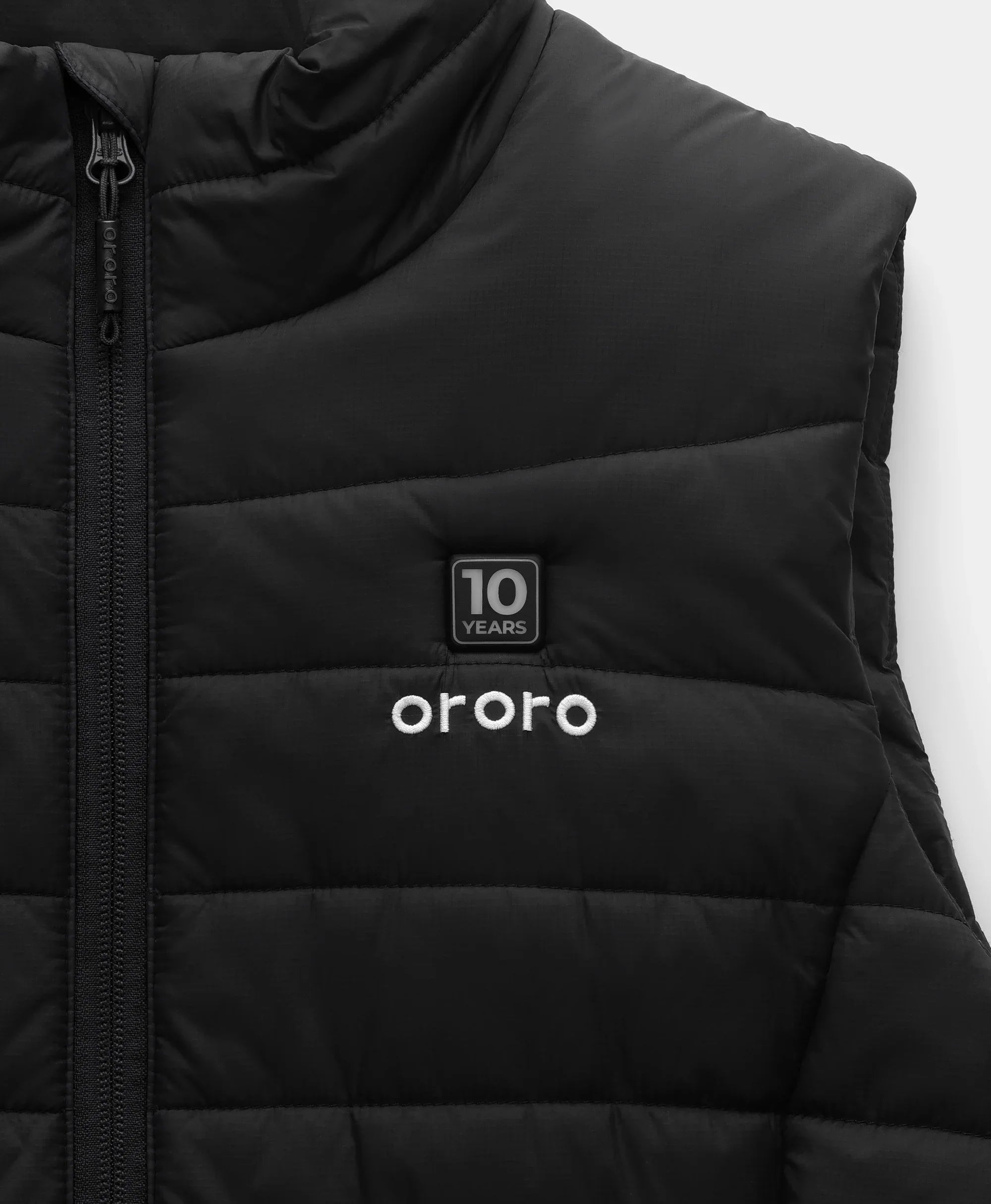 ORORO Heated Women's 4-Zone Classic Heated Vest (10-Year Anniversary Limited Edition) - Black - Image 6