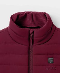 Alternative view of ORORO Heated (Open-box) Tribeca Women's Heated Long Puffer Vest (Battery Set Not Included)