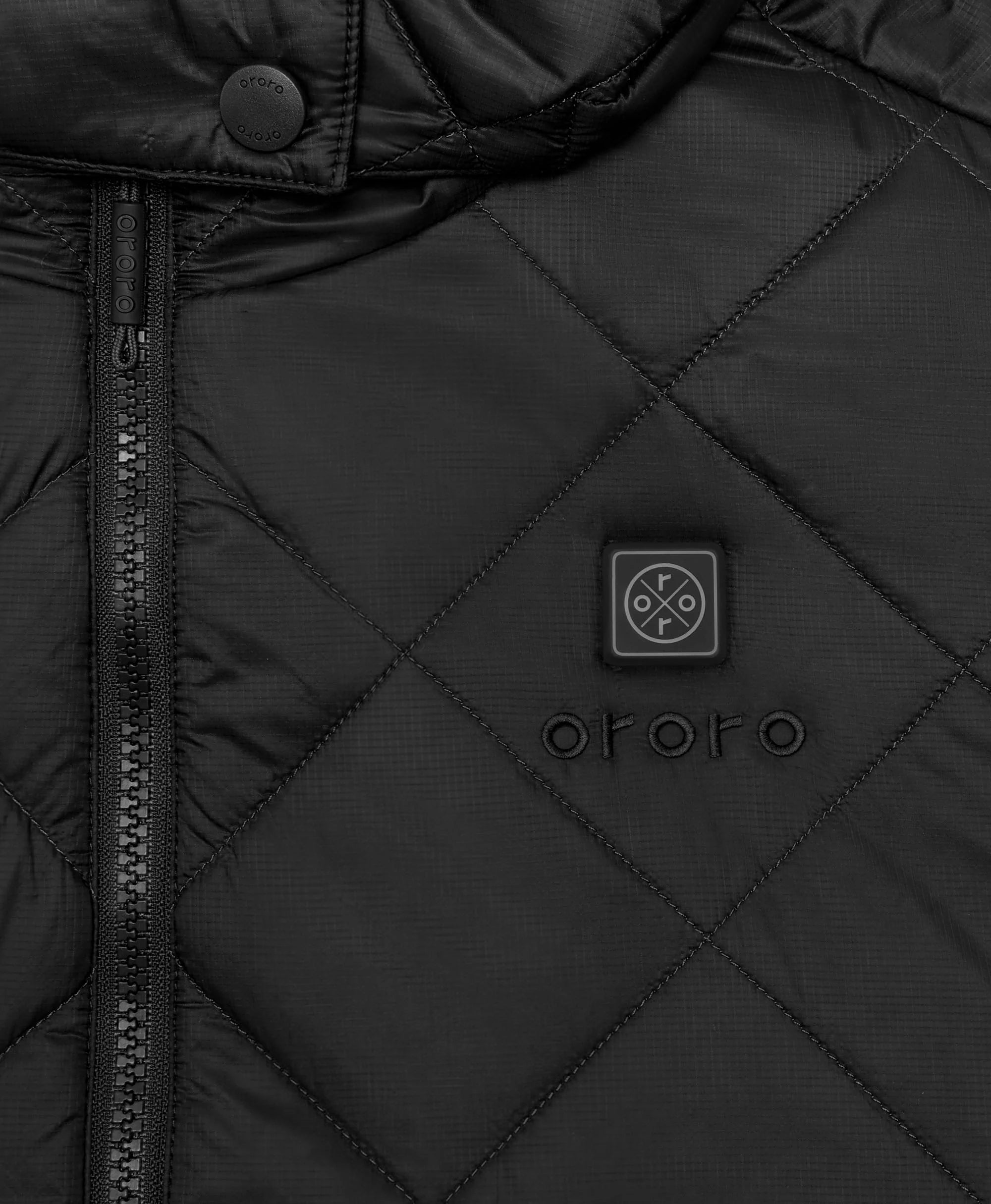 ORORO Heated Uptown Women's 4-Zone Heated Parka w/ Removable Hood - Image 21