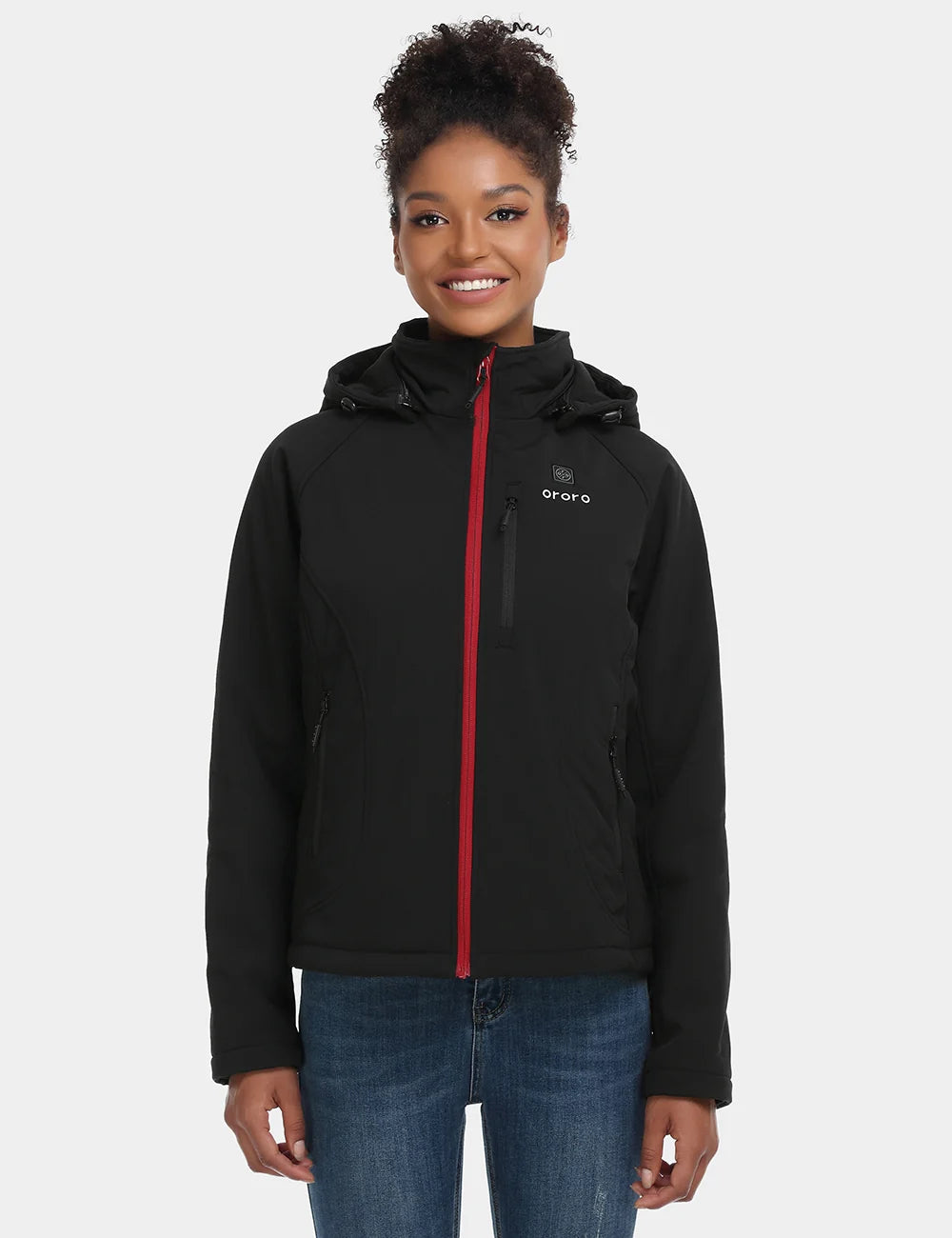 ORORO Heated Women's Classic Heated Jacket 2.0 (4 Heating Zones) - Image 11