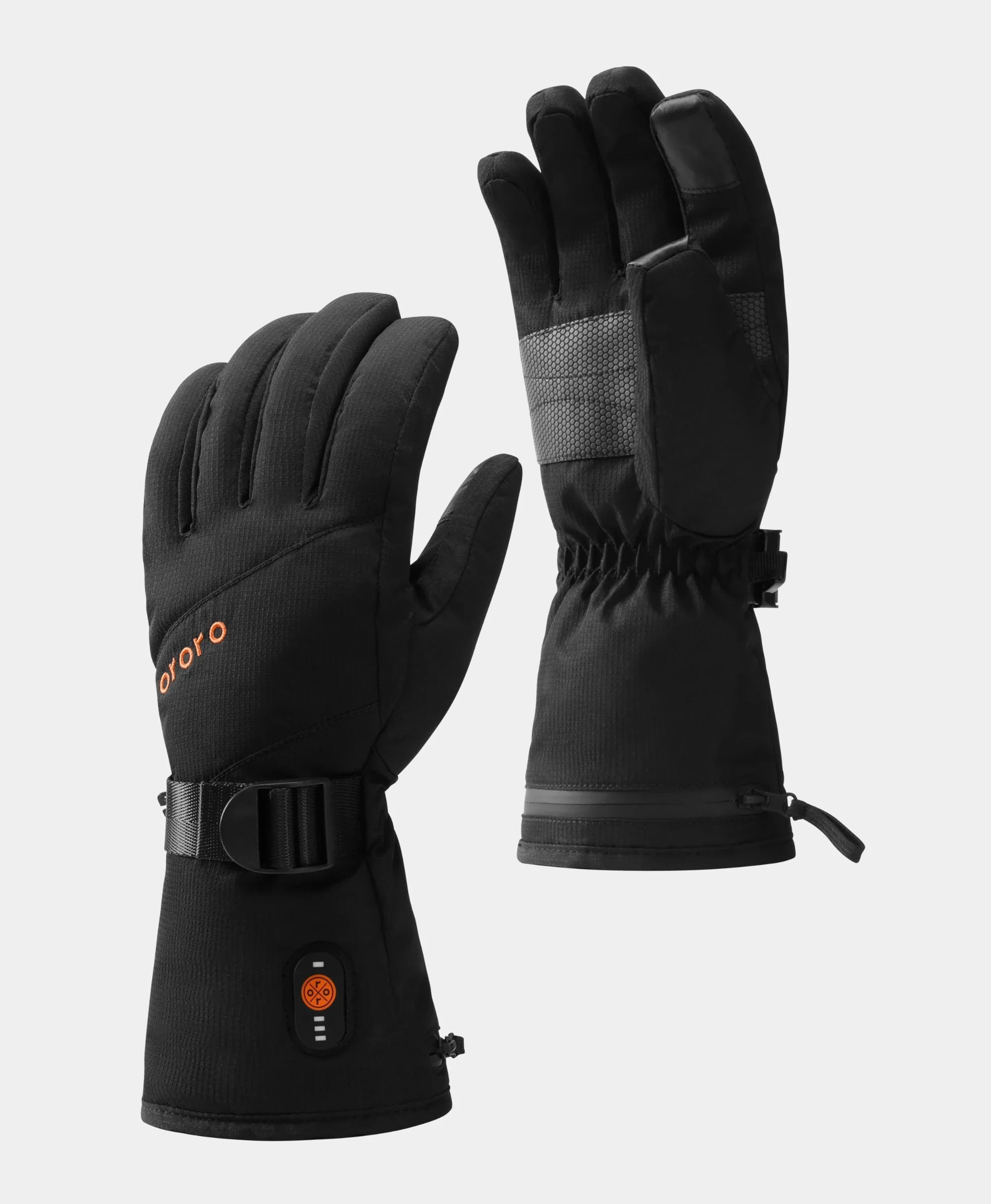 ORORO Heated (Open-box) Kyoto Women's Colorprint Heated Lightweight Gloves - Image 11