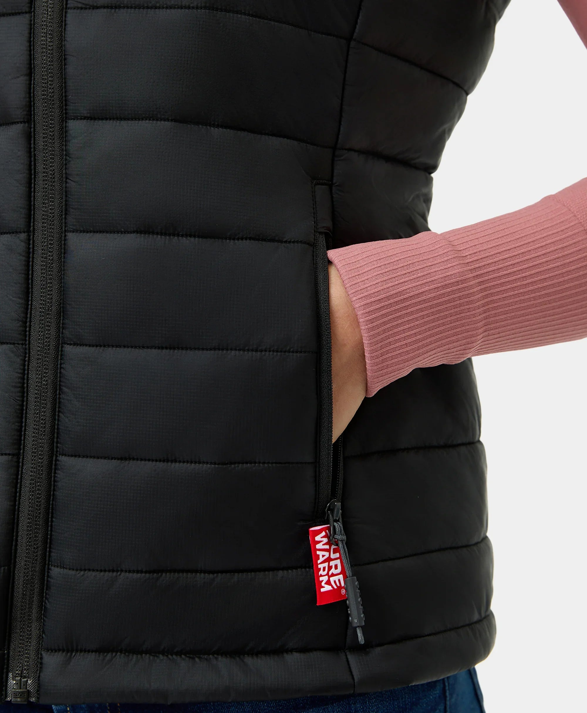 ORORO Heated (Open-box) SureWarm® Women's 7-Zone Dual-Control Classic Pro Heated Vest (Battery Set Not Included) - Image 12