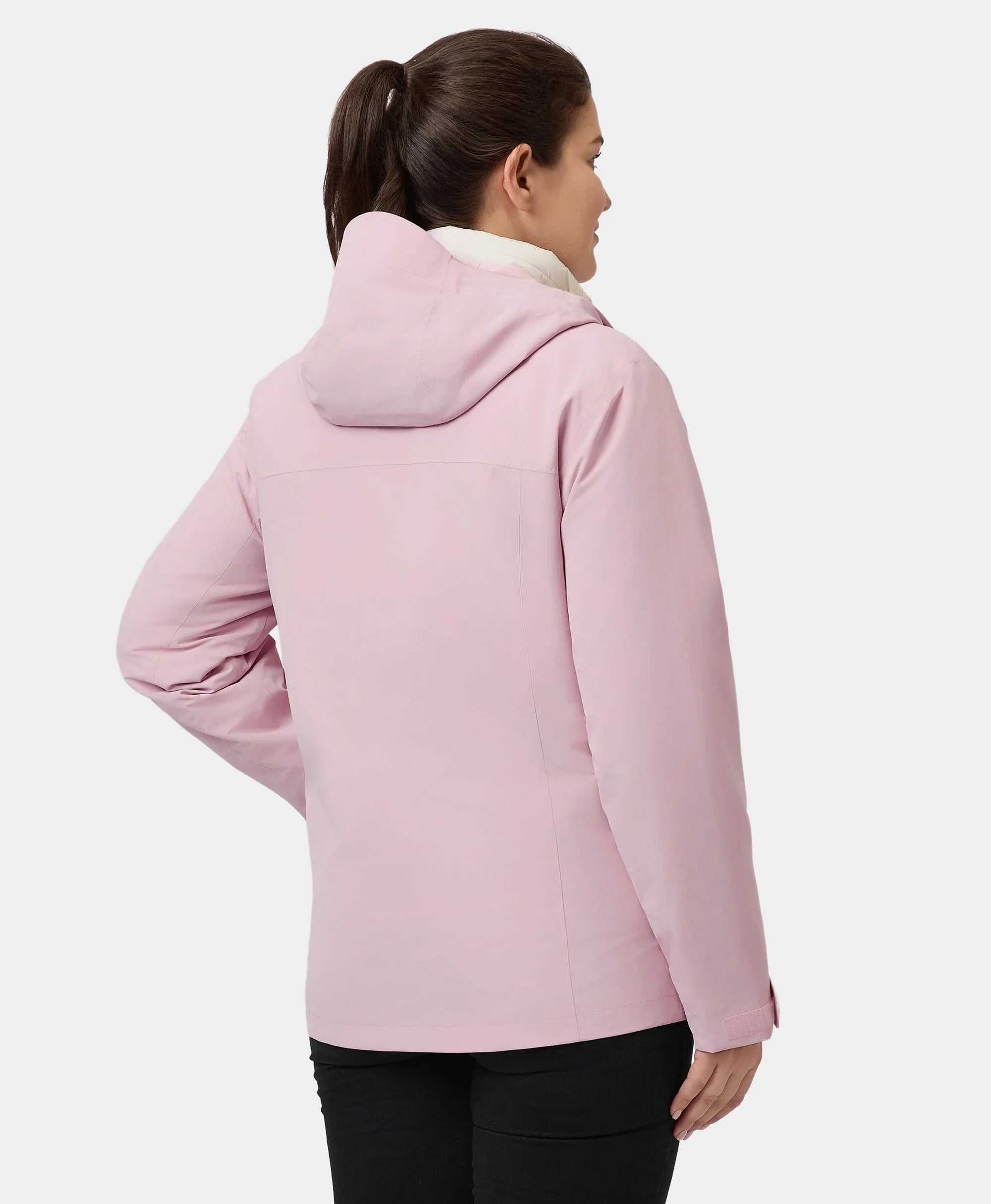 ORORO Heated River Ridge Women's 3-in-1 Heated Jacket with Down Liner - Image 31
