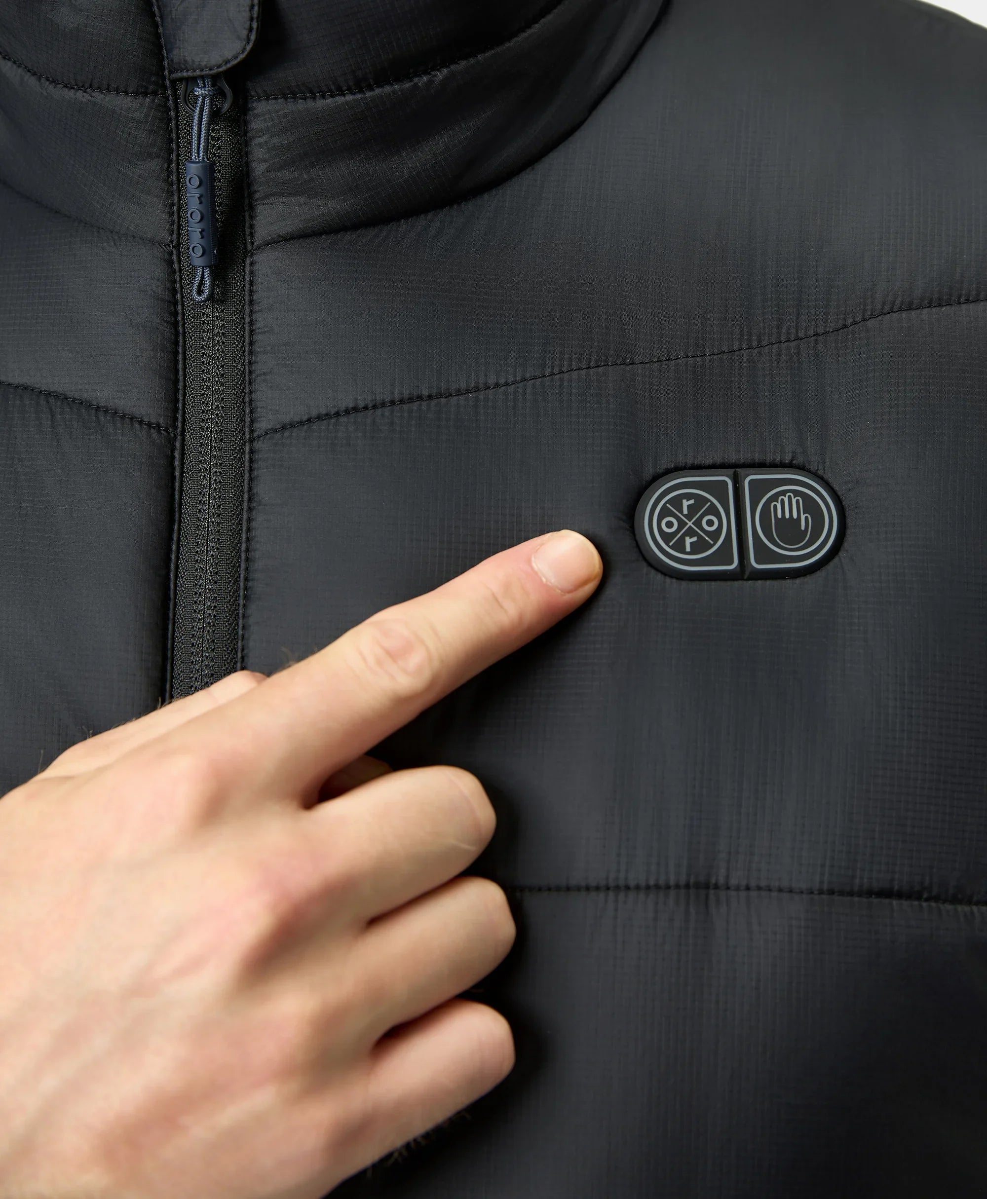 ORORO Heated (Open-box) SureWarm® Men's 7-Zone Dual-Control Classic Pro Heated Vest (Battery Set Not Included) - Image 9