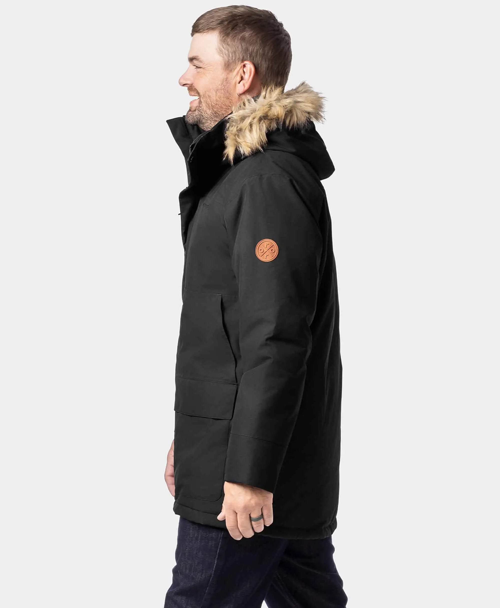 ORORO Heated (Open-box) Gstaad Men's Waterproof Heated Parka (Battery Set Not Included) - Image 5