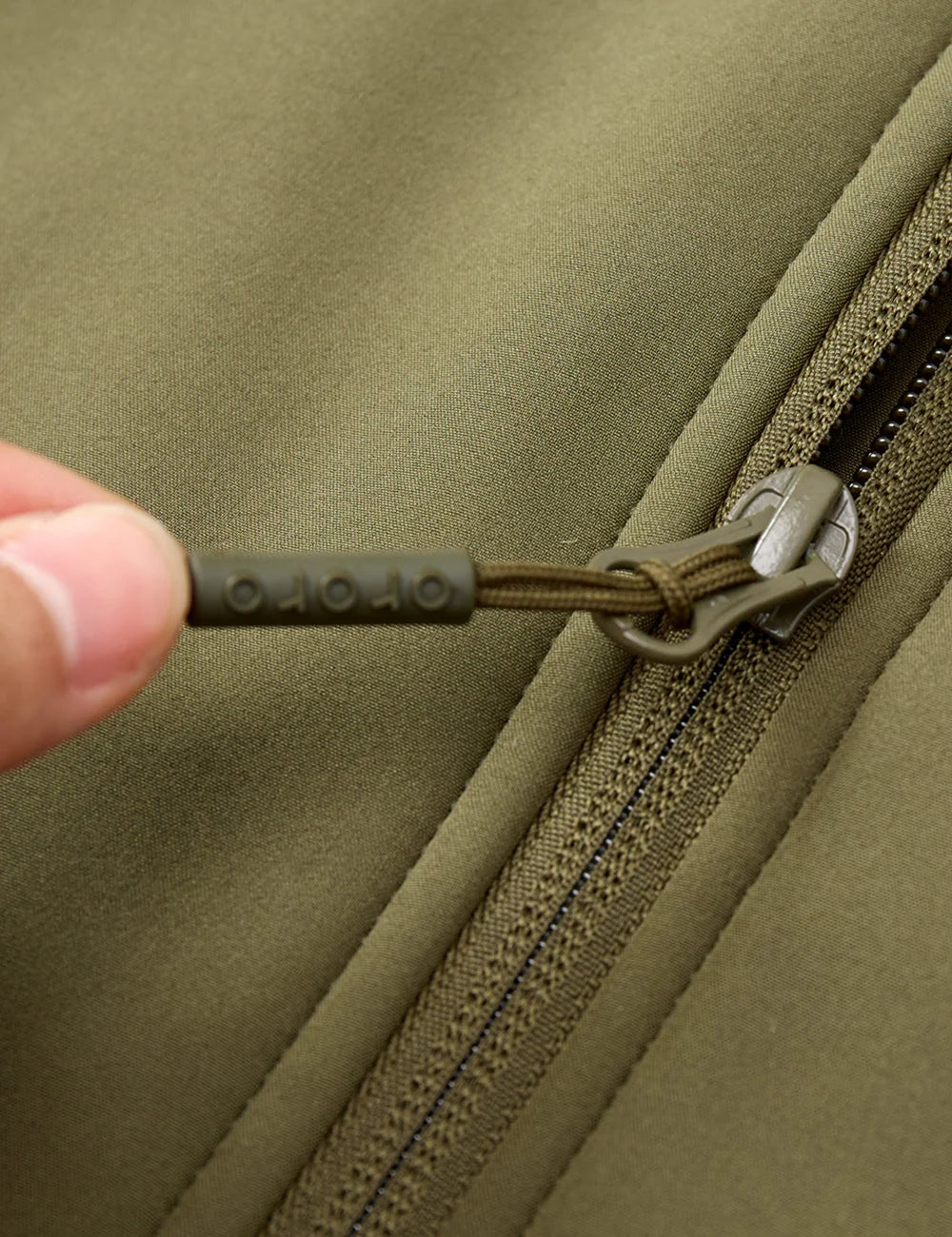ORORO Heated (Open-box) Men's Classic Heated Jacket - Green - Image 5