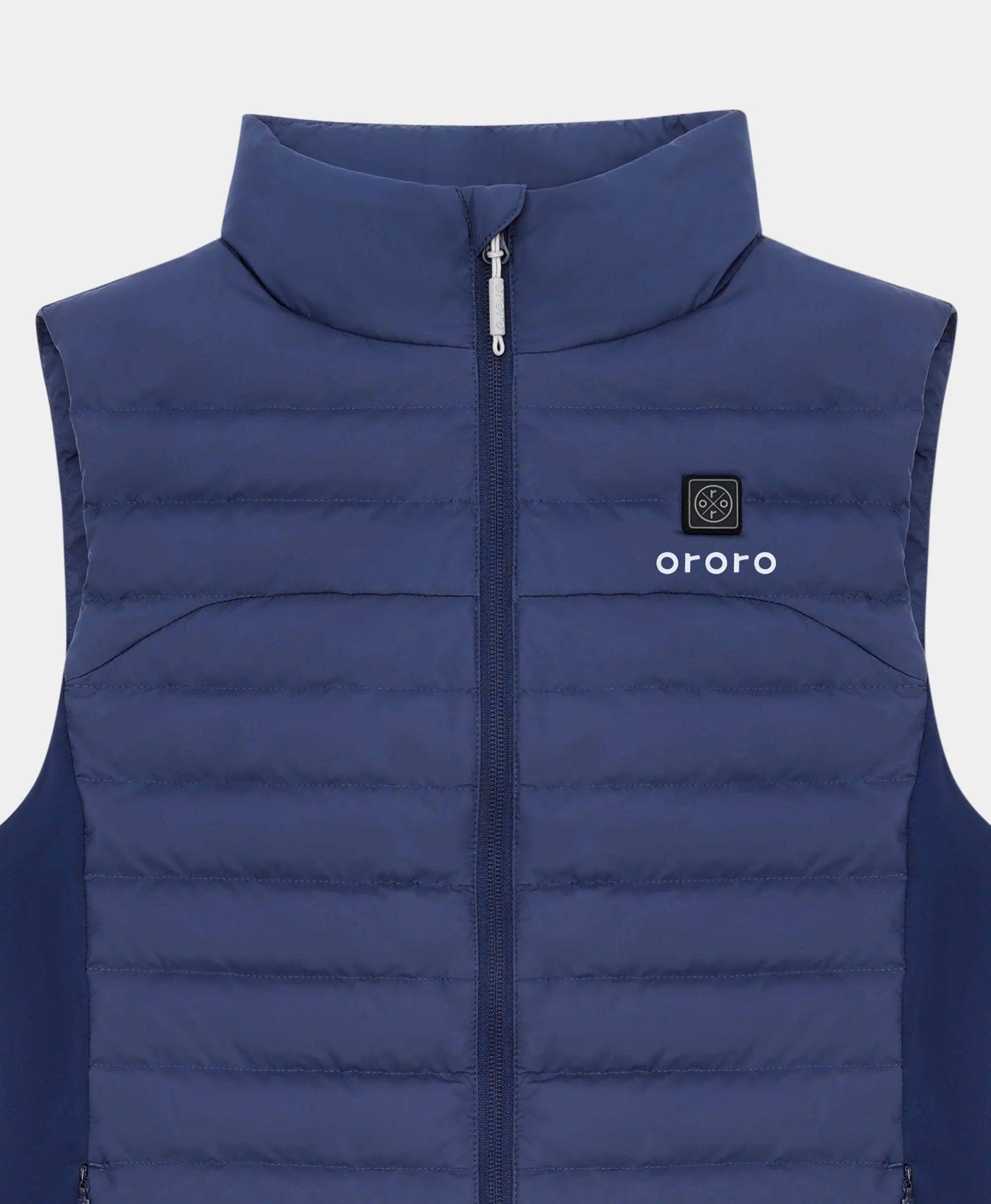 ORORO Heated (Open-box) Cloudmere Women's 5-Zone Heated Long Down Vest (Battery Set Not Included) - Image 34
