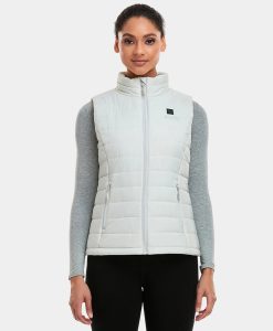 ORORO Heated Women's Classic Heated Vest - Off-White