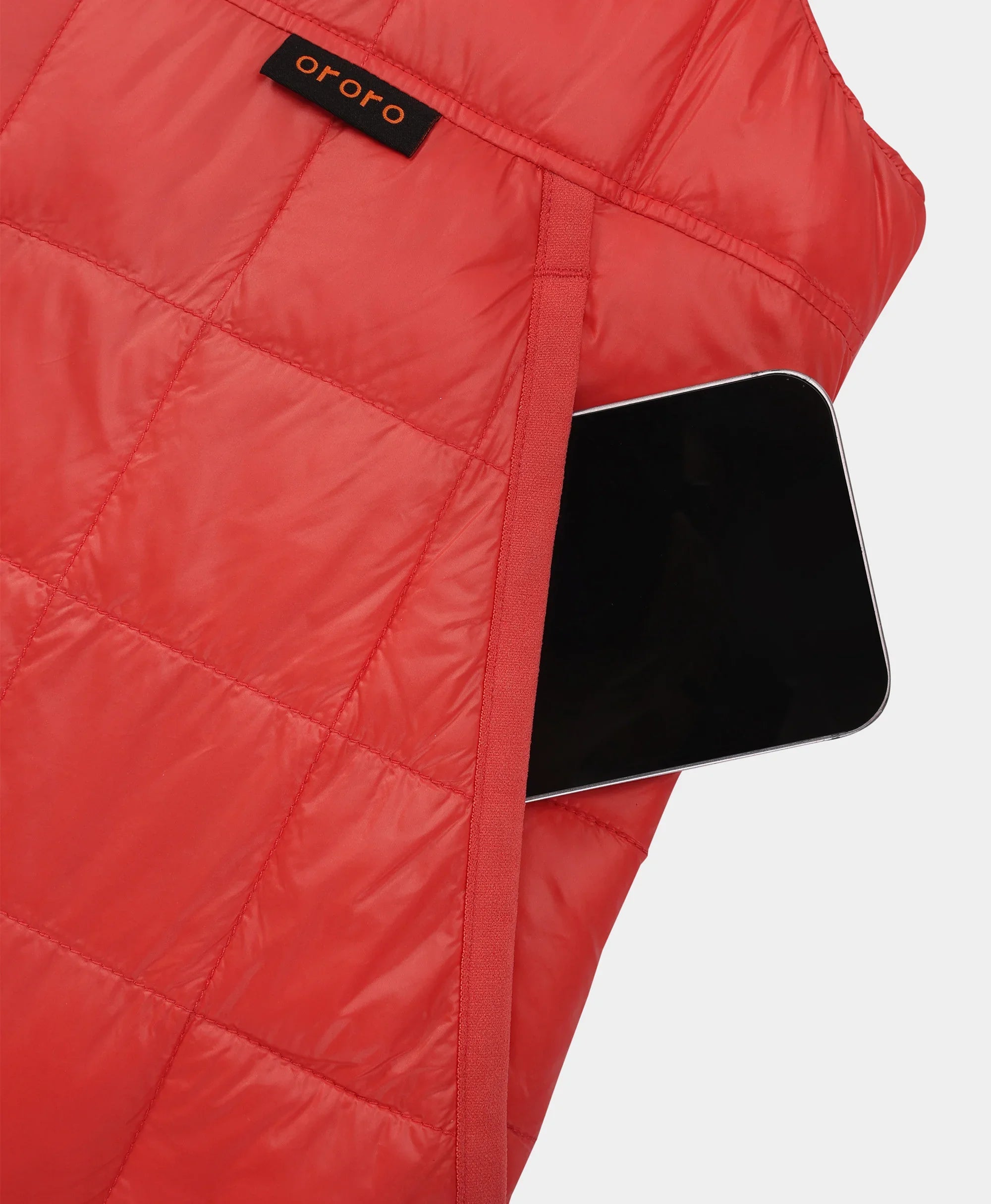 ORORO Heated PuffLyte™ Women's Junior 4-Zone Hooded Heated Vest (Apparel Only) - Image 9