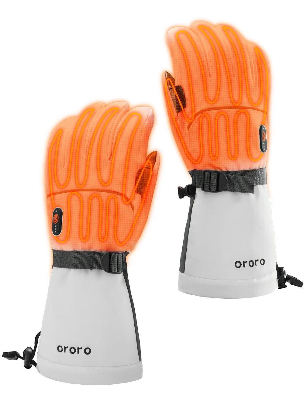ORORO Heated Buffalo Heated Softshell Gloves 2.0 (ORORO Heated Final Sale) - Image 2
