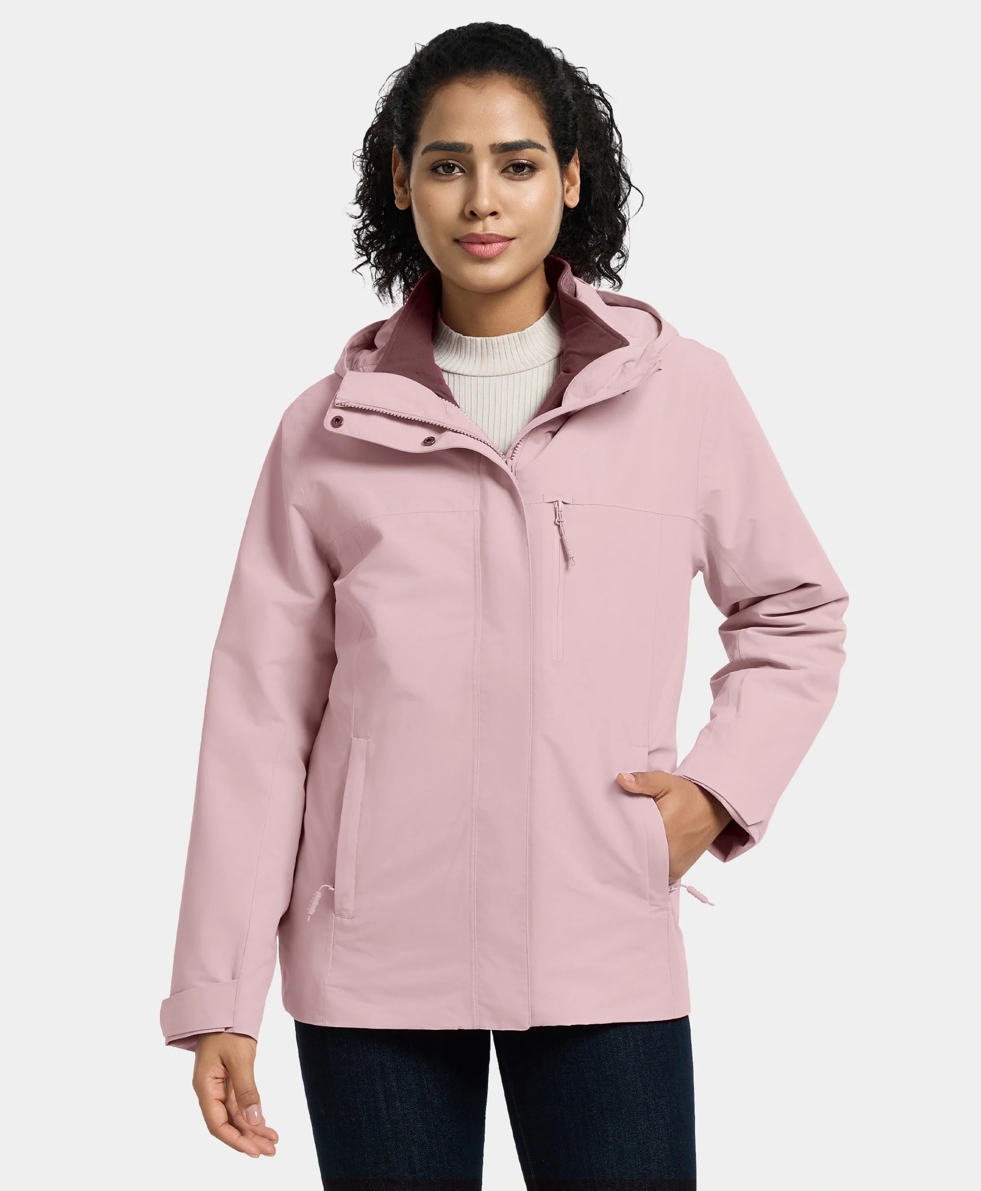 ORORO Heated River Ridge Women's Waterproof Shell Jacket - Image 16