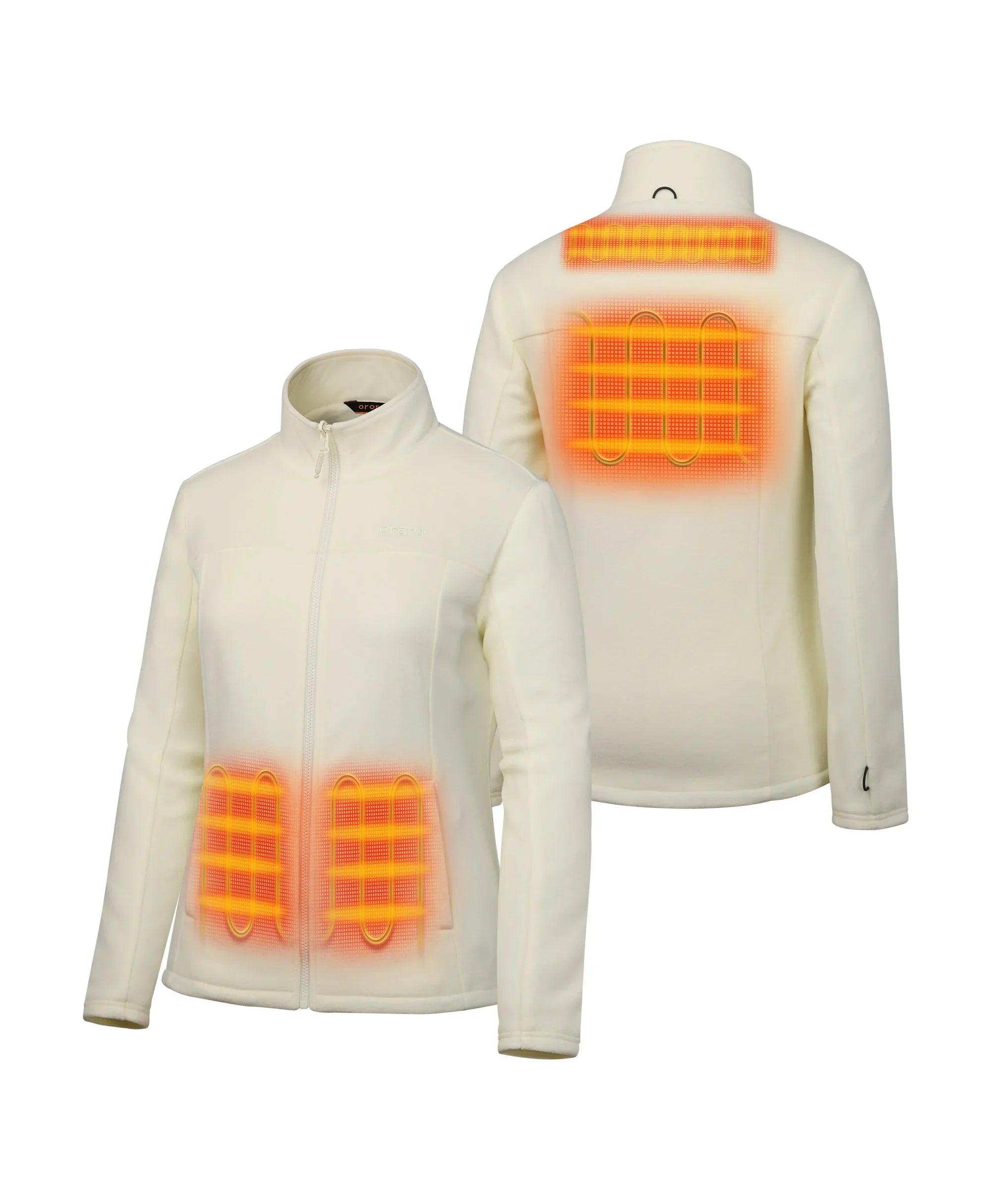ORORO Heated (Open-box) River Ridge Women's Heated Fleece Liner Jacket (Battery Set Not Included) - Image 29