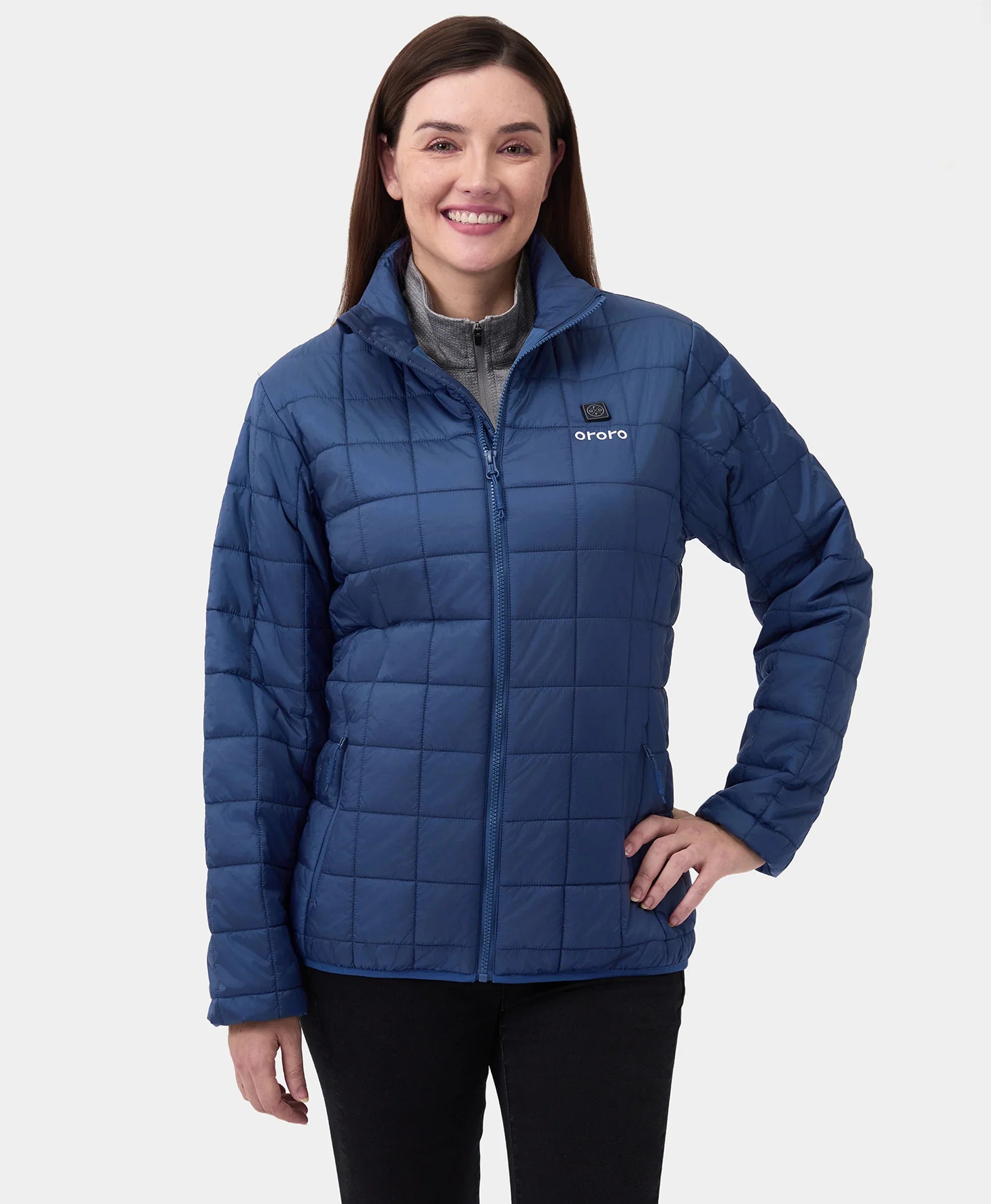 ORORO Heated Prism Women's Heated Quilted Jacket (Apparel Only)