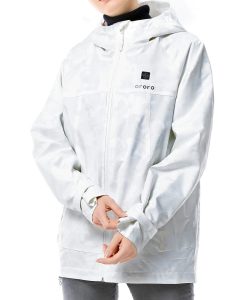 Alternative view of ORORO Heated Women Camo Heated Jacket - White (Discontinued)