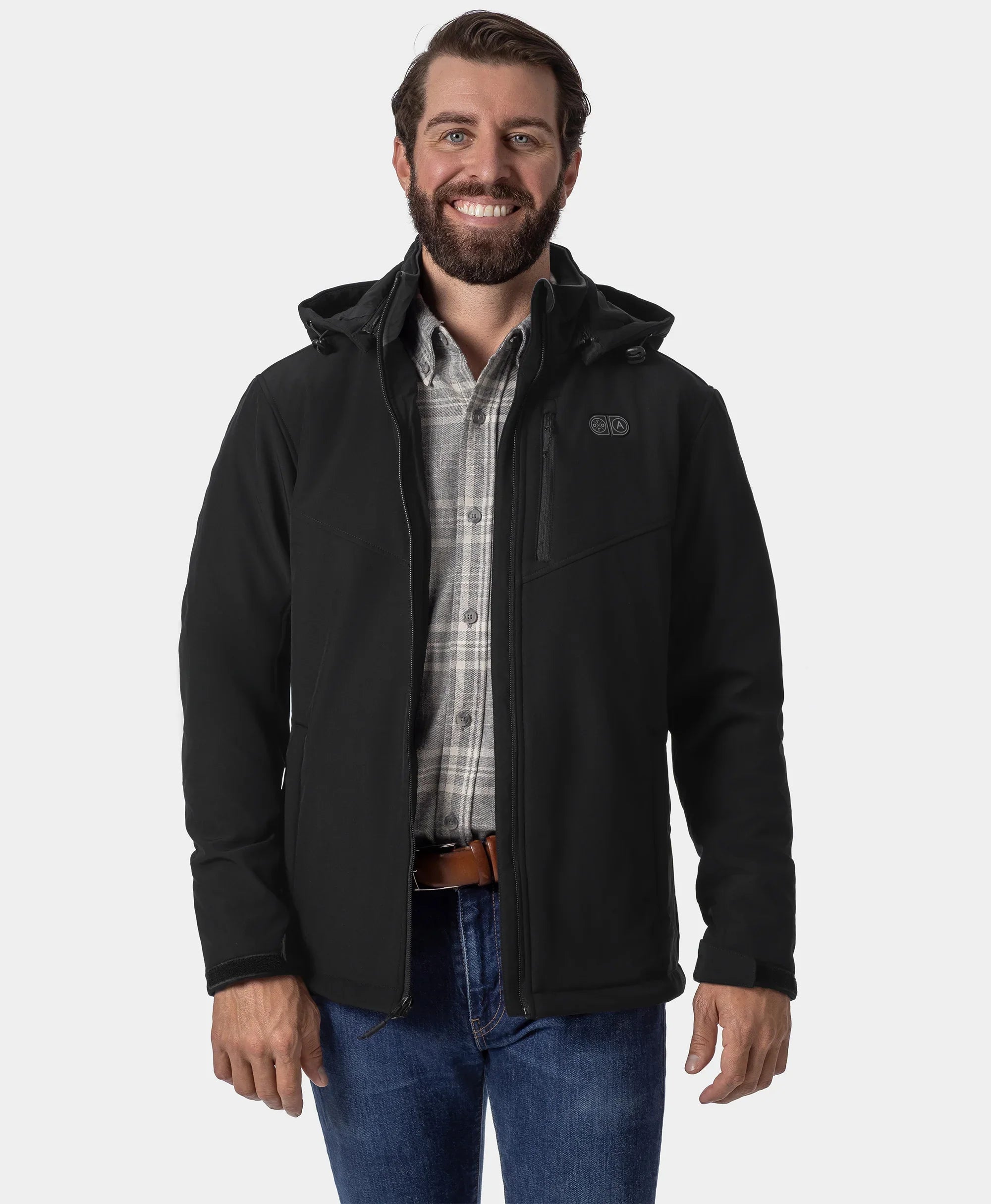 ORORO Heated Men's Heated Dual Control Jacket with 5 Heating Zones (Pocket Heating) - Image 3
