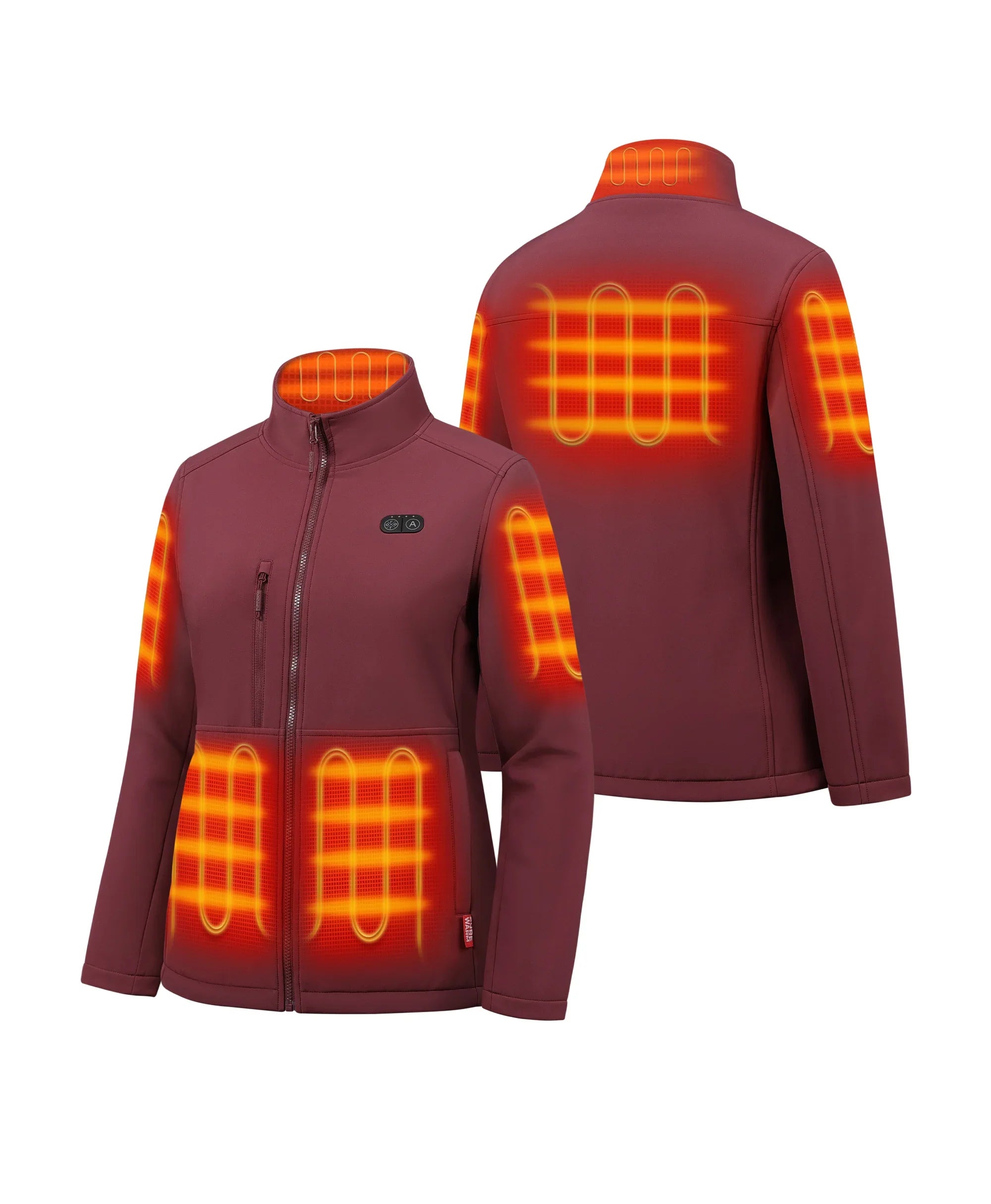 ORORO Heated Maverick ORORO Heated SureWarm® Women's 6-Zone Dual-Control Heated Softshell Jacket - Image 30