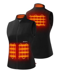 Alternative view of ORORO Heated Women's Heated PrimaLoft® Golf Vest