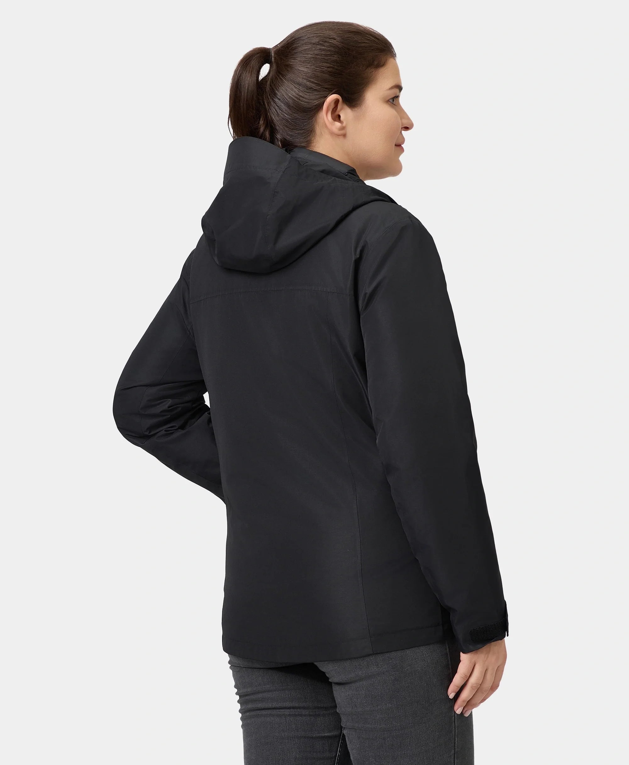 ORORO Heated River Ridge Women's 3-in-1 Heated Jacket with Down Liner - Image 14