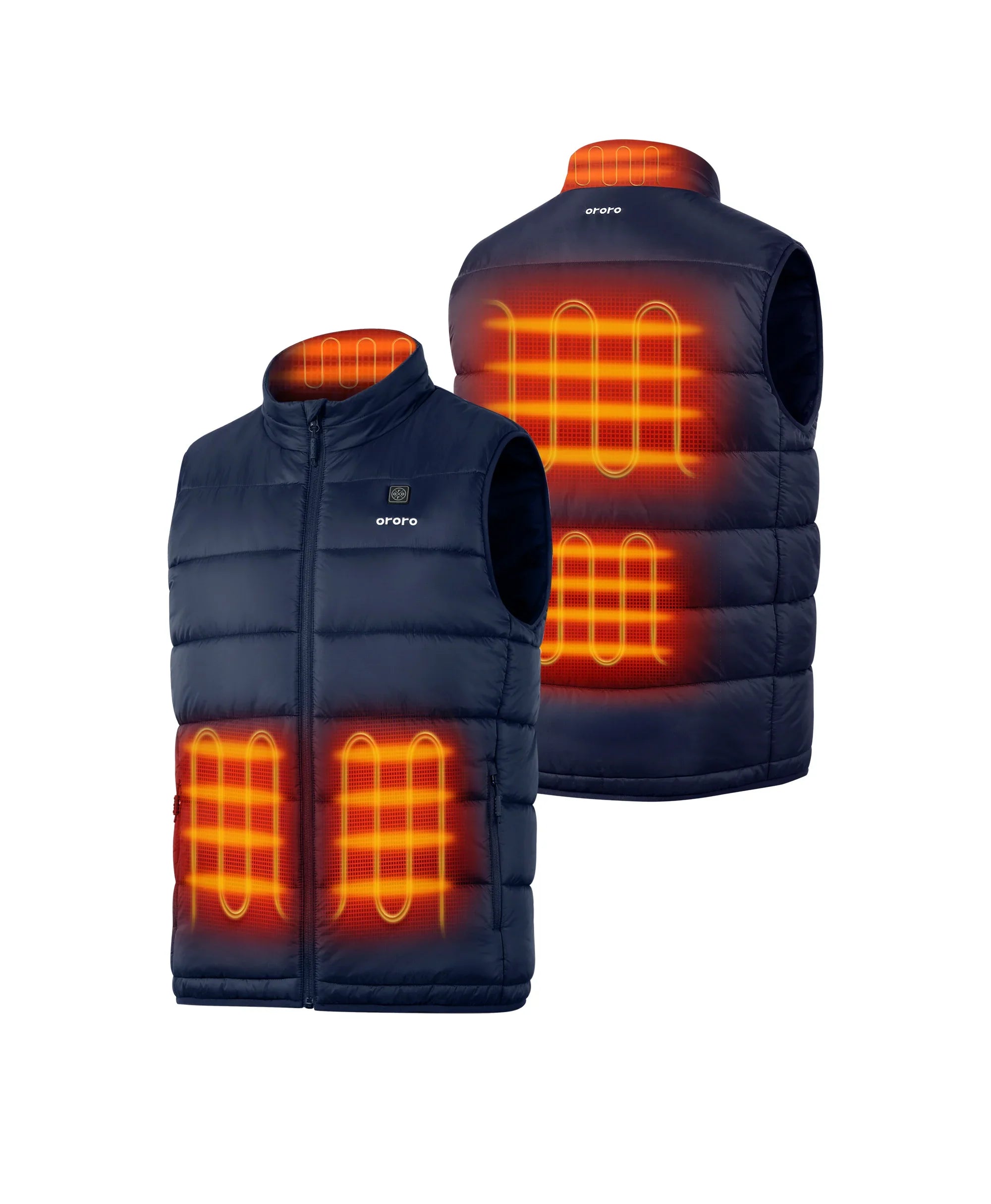 ORORO Heated (Open-box) Men's 5-Zone Classic Evo Heated Vest ((Battery Set Not Included) - Image 10