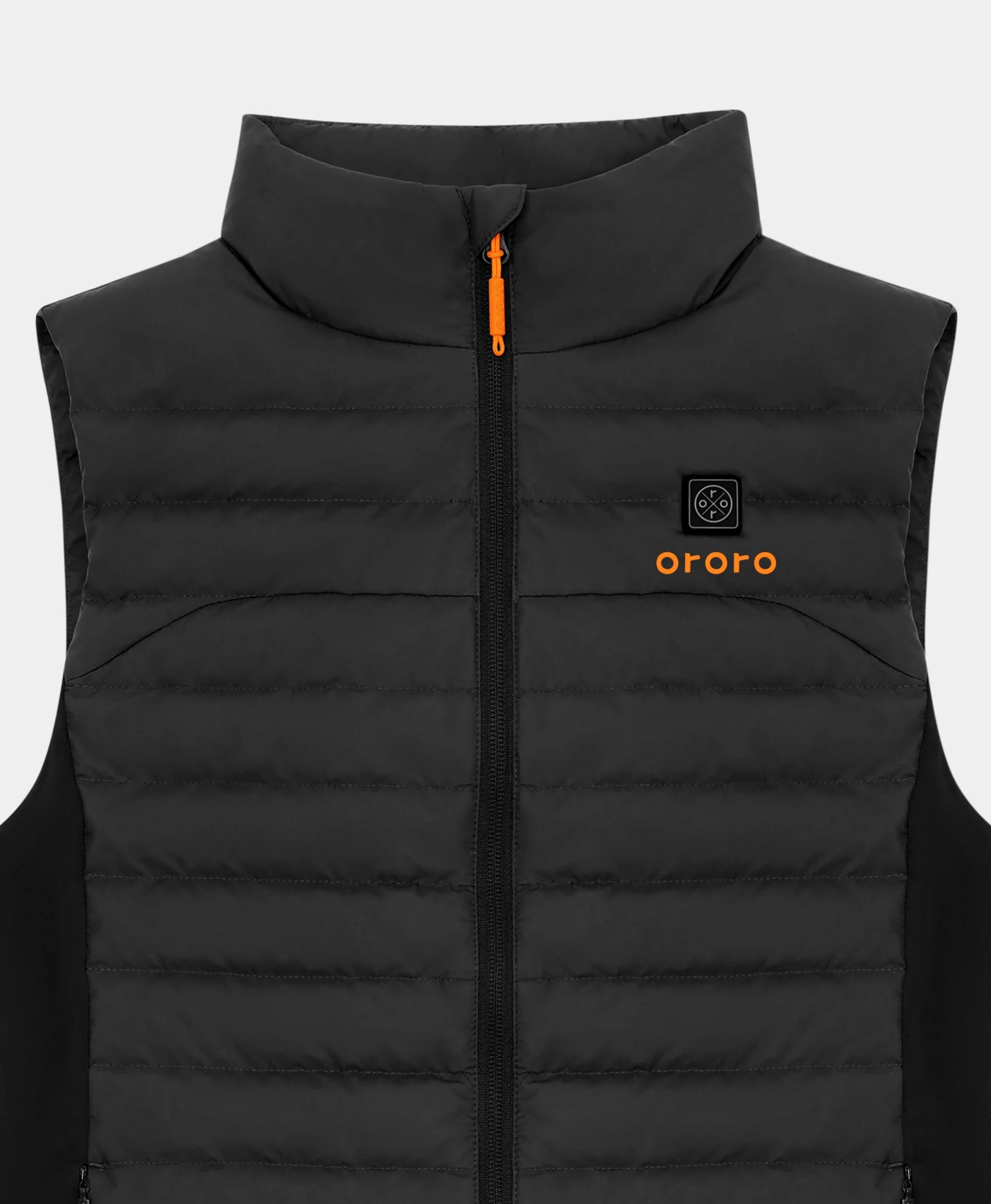 ORORO Heated Cloudmere Women's 5-Zone Heated Long Down Vest (Apparel Only) - Image 33